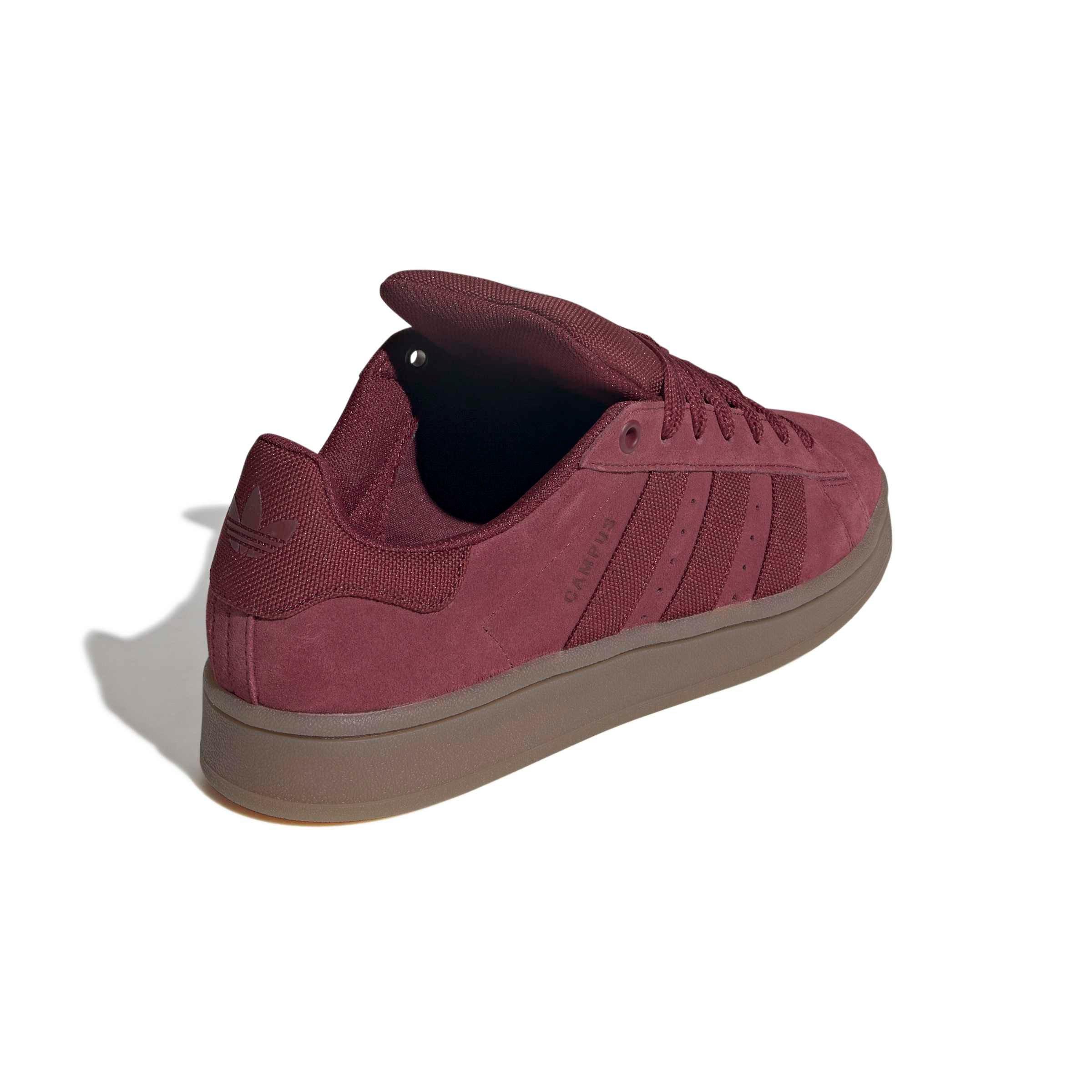 adidas Originals Campus 00s "Shadow Red/Gum 5/Ftwr White" Men's Shoe - RED/GUM/WHITE Thumbnail View 4