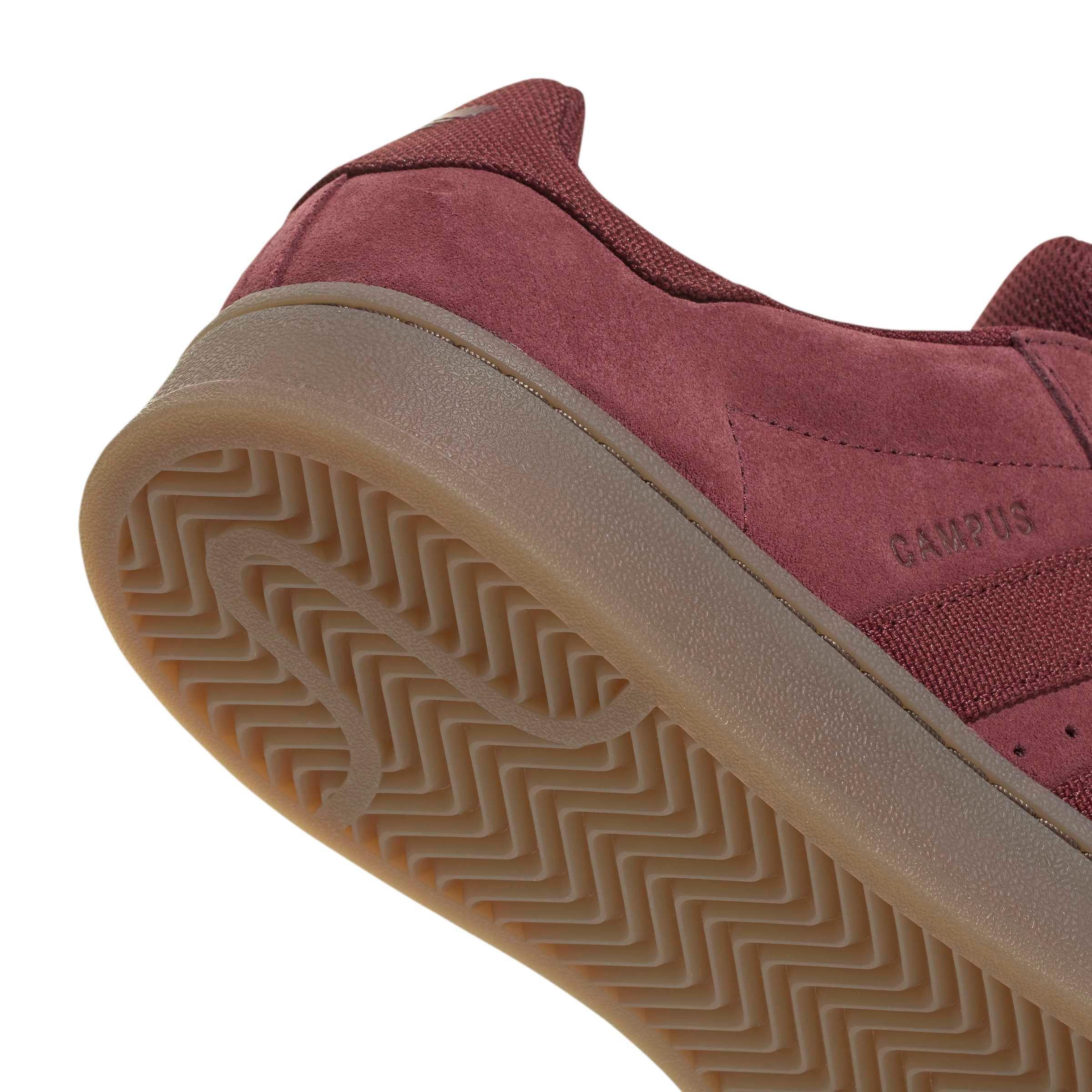 adidas Originals Campus 00s "Shadow Red/Gum 5/Ftwr White" Men's Shoe - RED/GUM/WHITE Thumbnail View 7