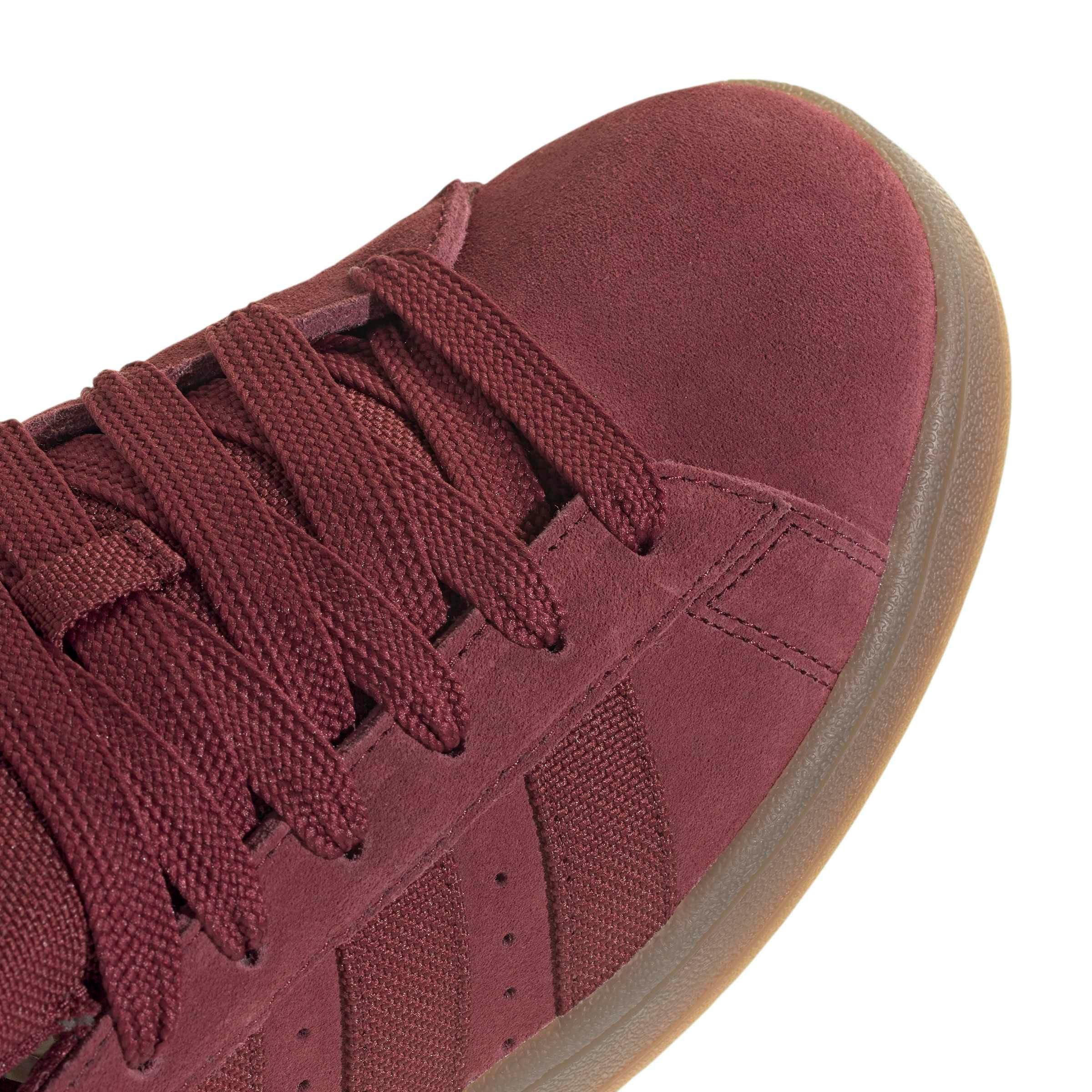 adidas Originals Campus 00s "Shadow Red/Gum 5/Ftwr White" Men's Shoe - RED/GUM/WHITE Thumbnail View 8
