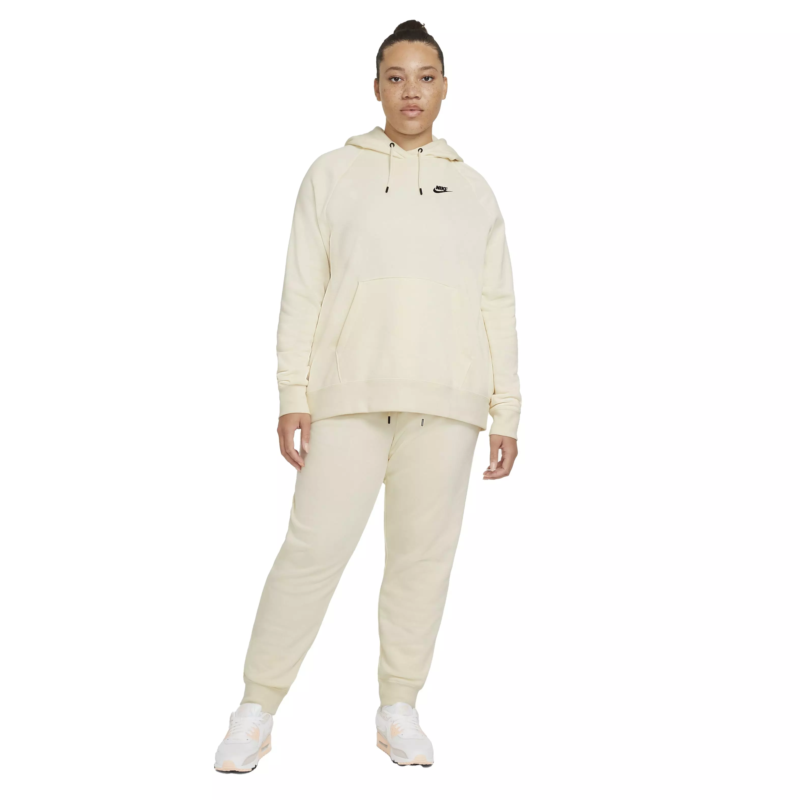 Nike Women's Sportswear Essential Fleece Pant-Plus Size - YELLOW