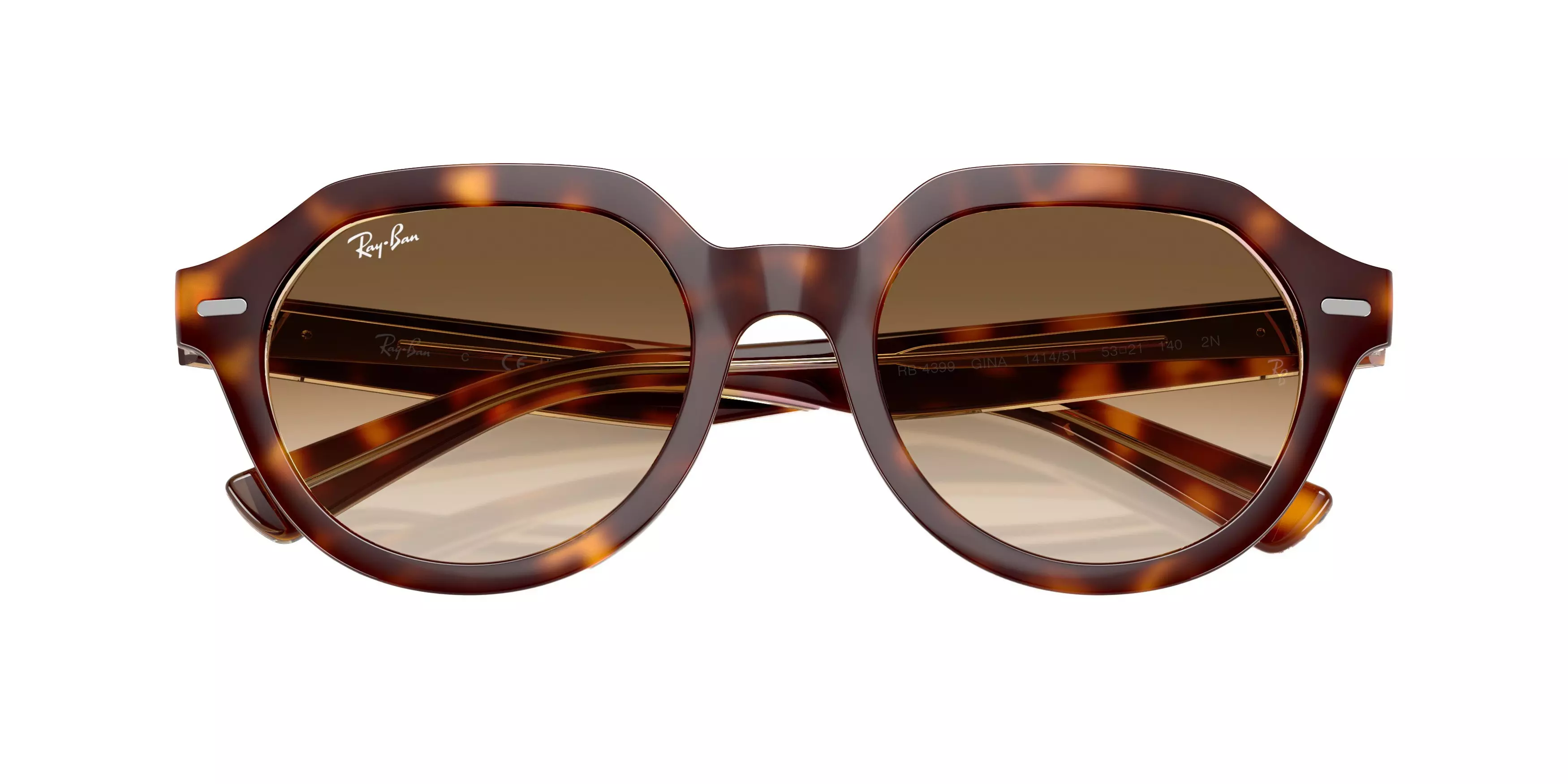 Ray-Ban Gina Sunglasses - LT BROWN