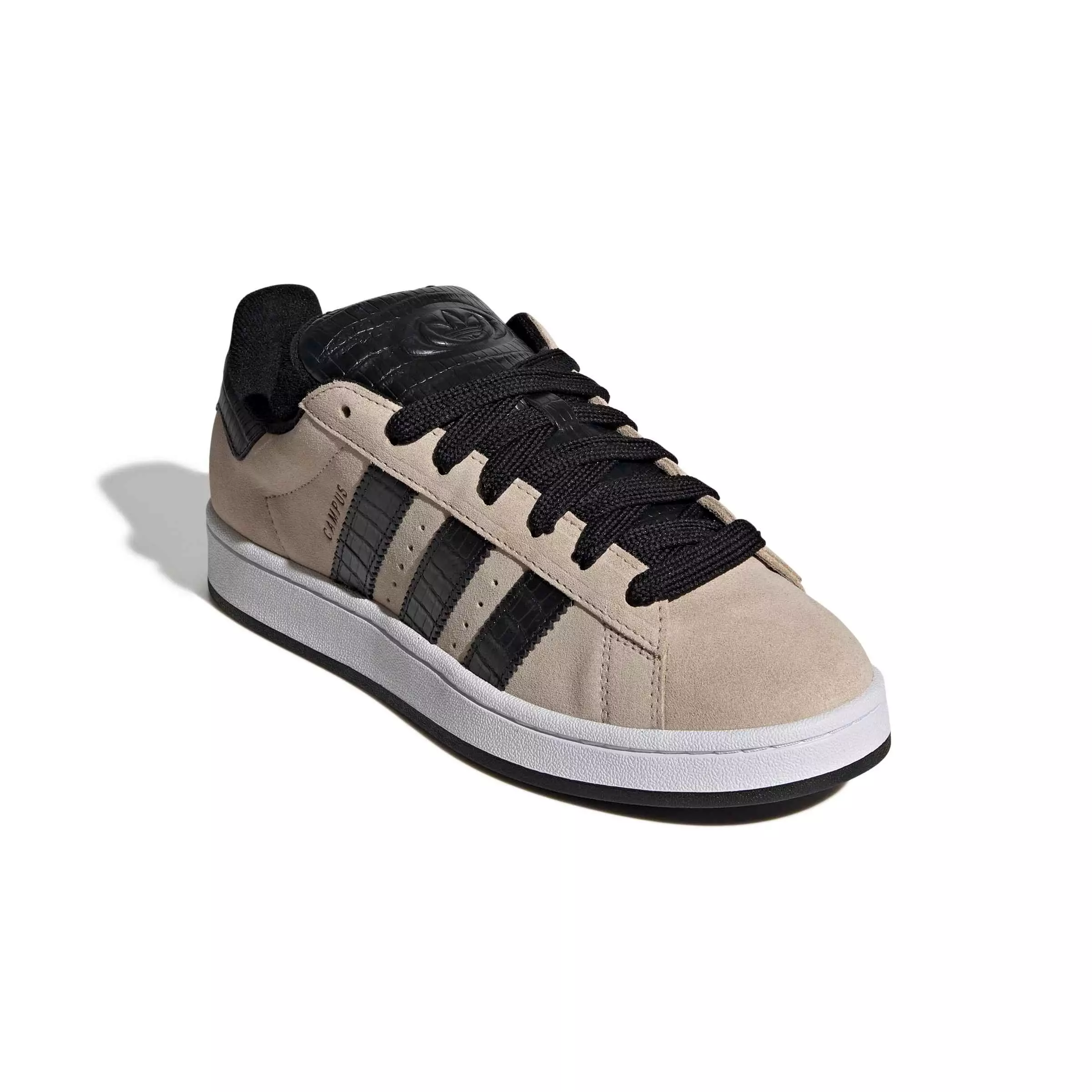 adidas Originals Campus 00s "Stone Khaki/Core Black/Ftwr White" Men's Shoe - STONE/BLACK/WHITE