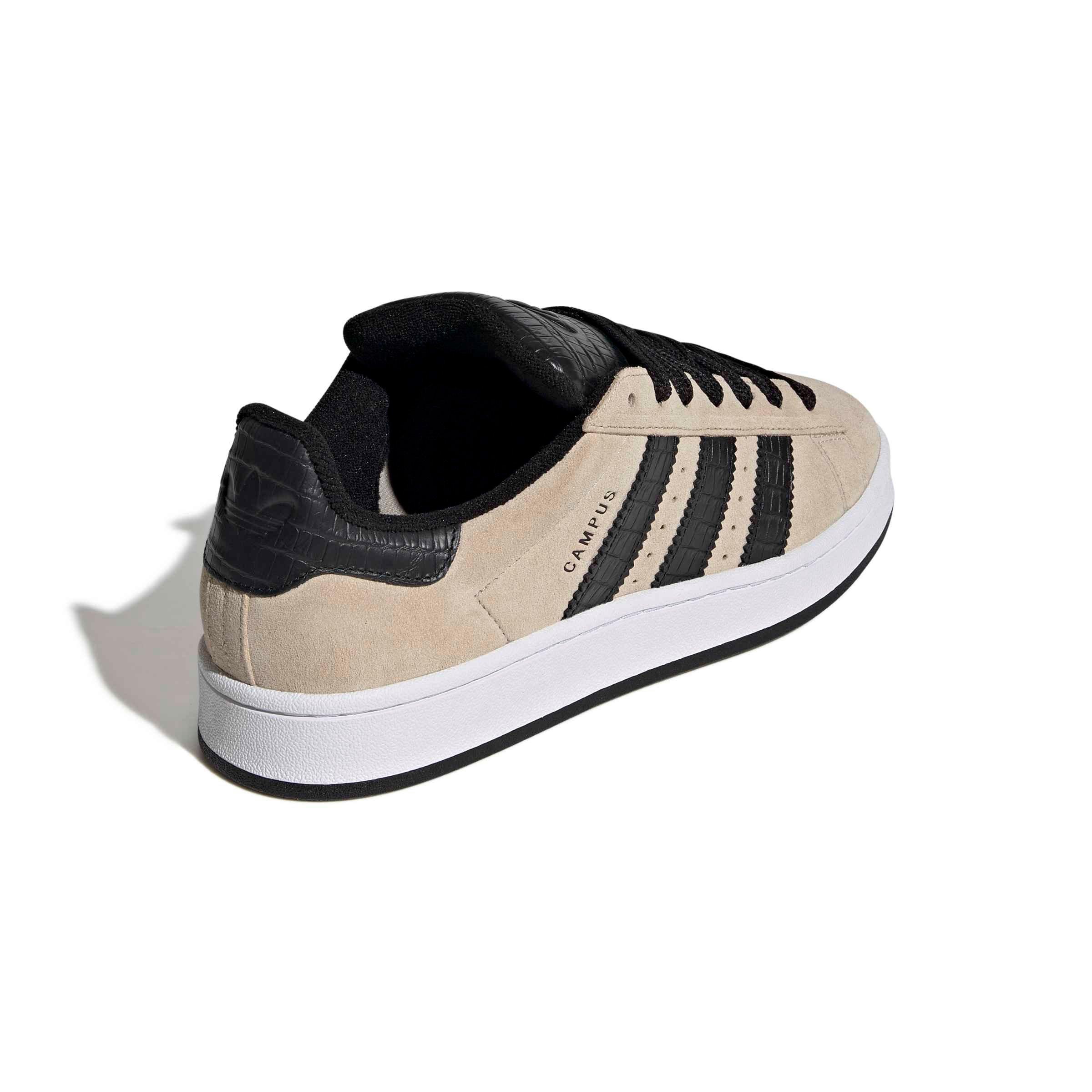 adidas Originals Campus 00s "Stone Khaki/Core Black/Ftwr White" Men's Shoe - STONE/BLACK/WHITE Thumbnail View 4