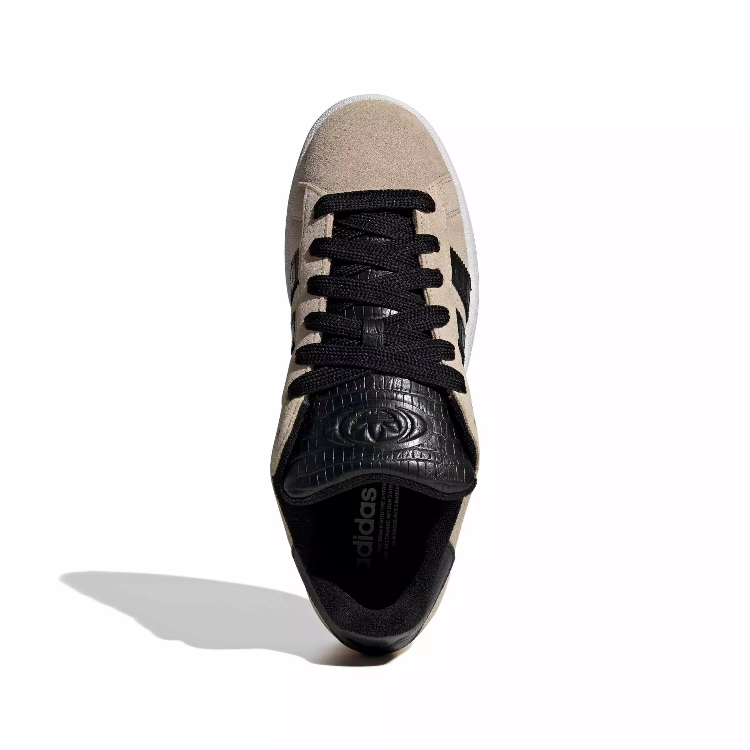 adidas Originals Campus 00s "Stone Khaki/Core Black/Ftwr White" Men's Shoe - STONE/BLACK/WHITE