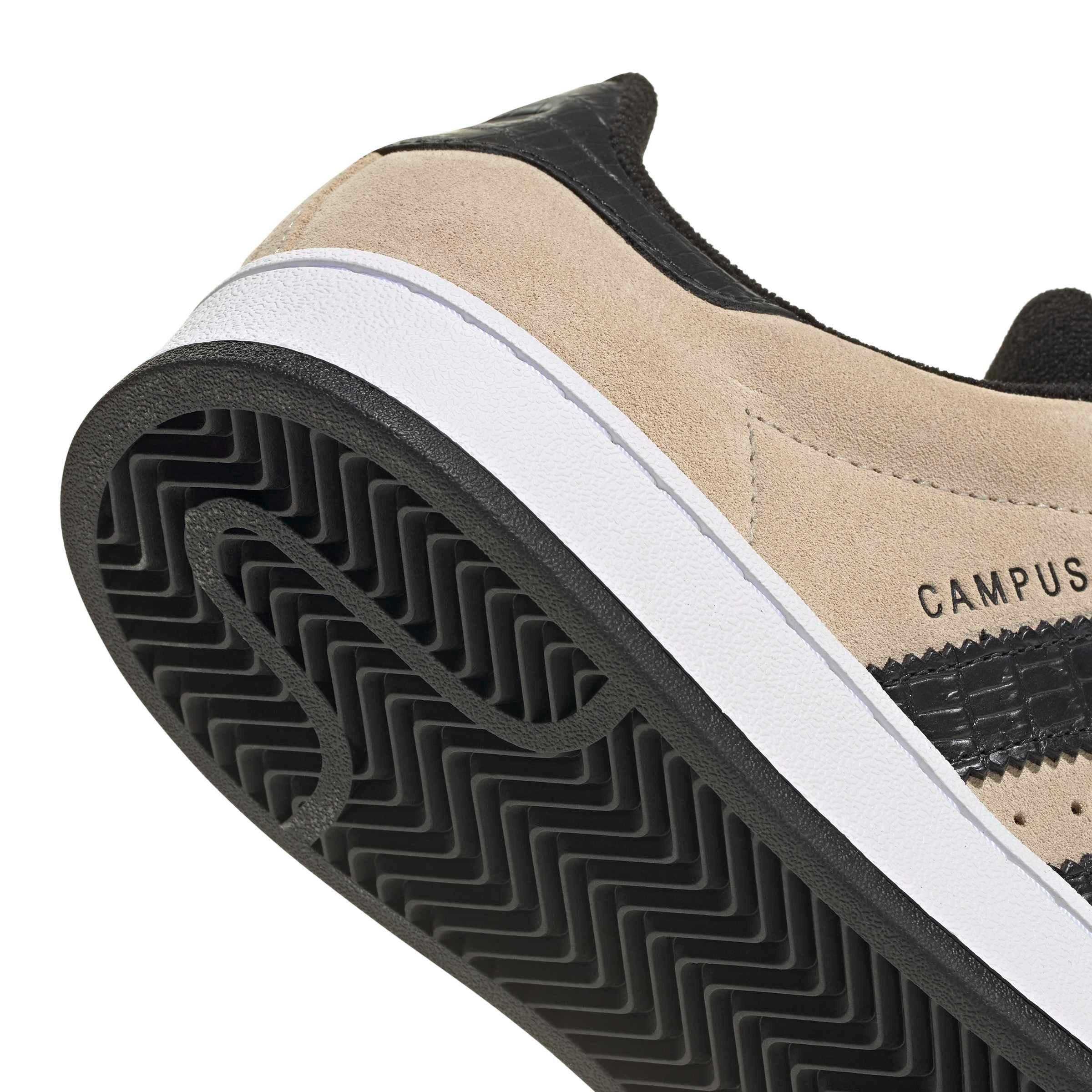 adidas Originals Campus 00s "Stone Khaki/Core Black/Ftwr White" Men's Shoe - STONE/BLACK/WHITE Thumbnail View 7