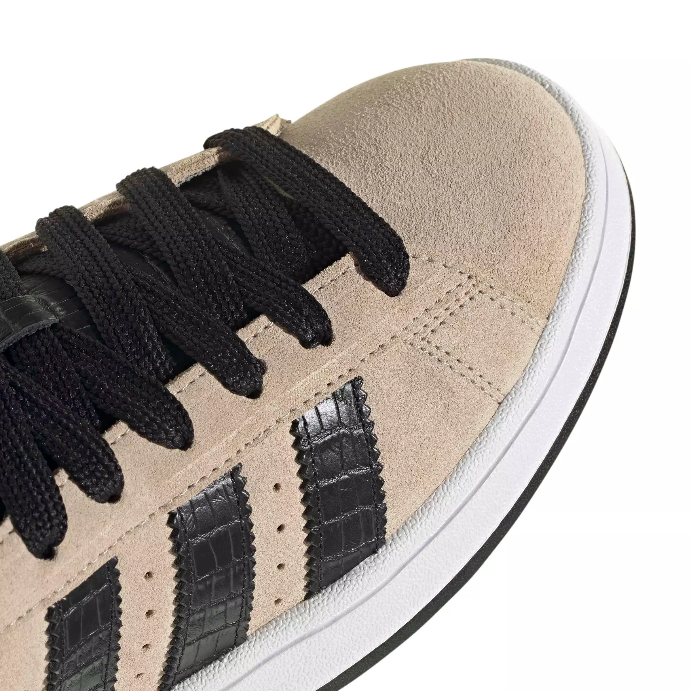 adidas Originals Campus 00s "Stone Khaki/Core Black/Ftwr White" Men's Shoe - STONE/BLACK/WHITE