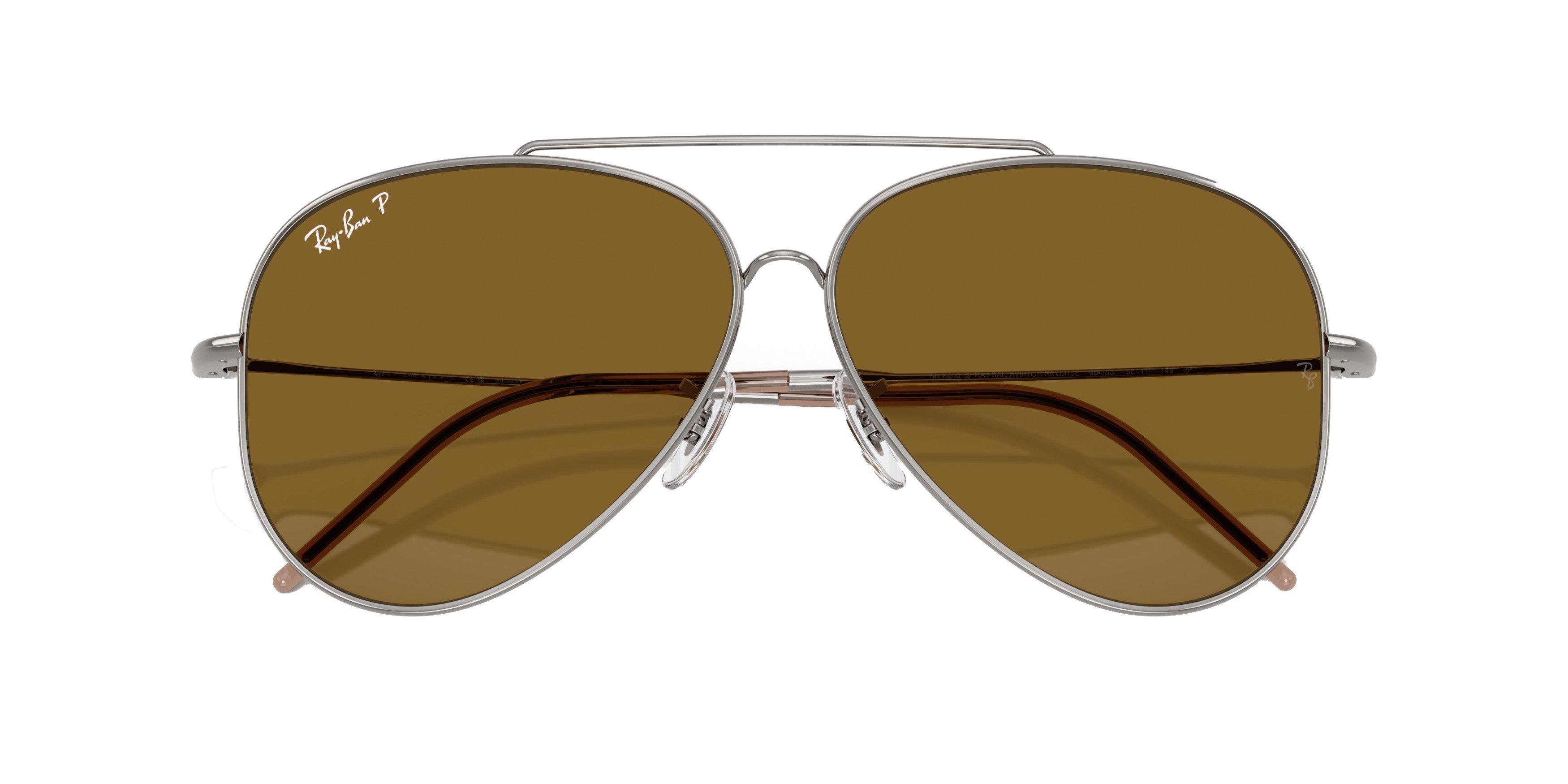 Ray-Ban Aviator Reverse Sunglasses - GREY Thumbnail View 6