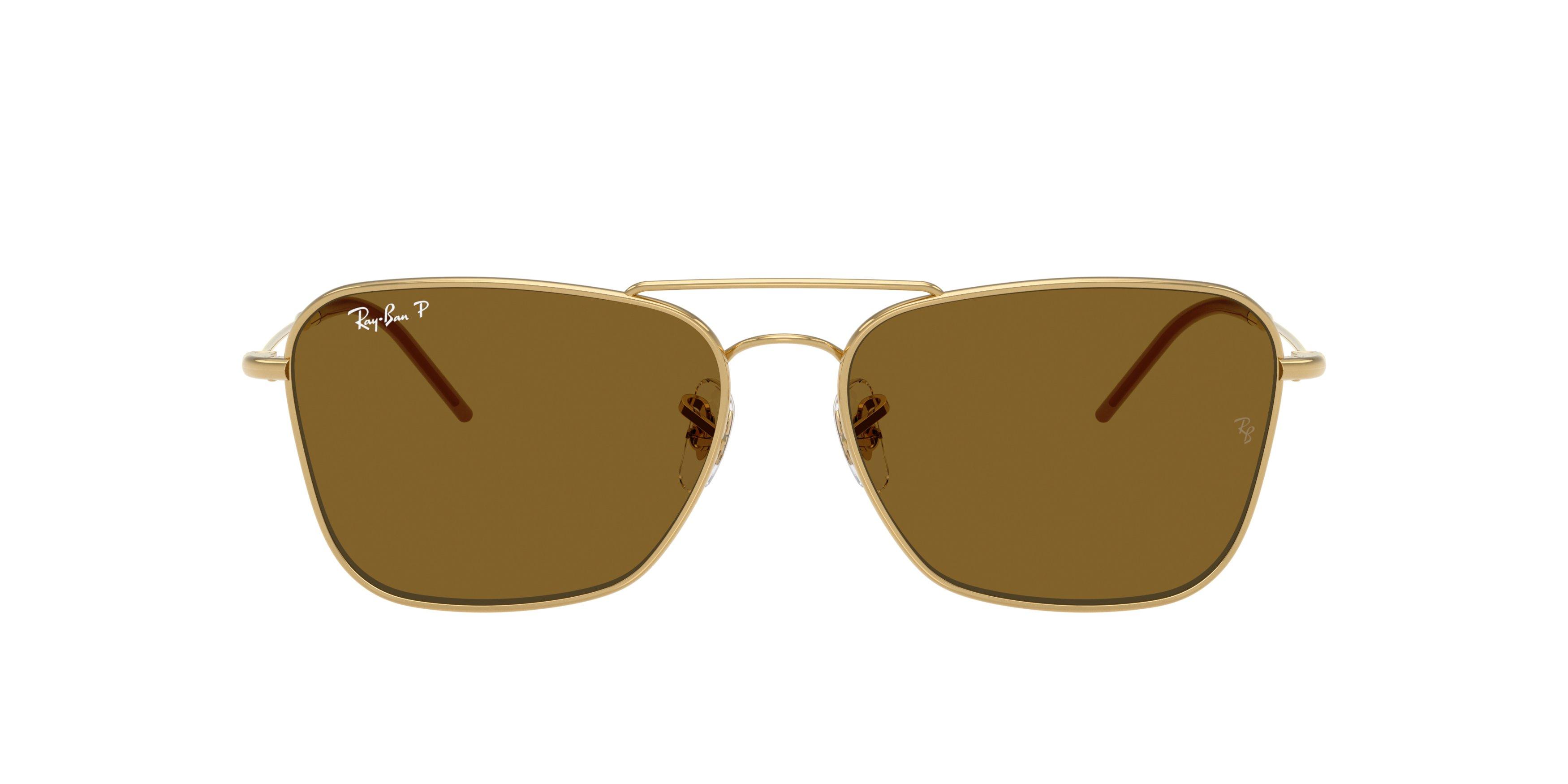 Ray-Ban Caravan Reverse Sunglasses - GREEN Thumbnail View 2