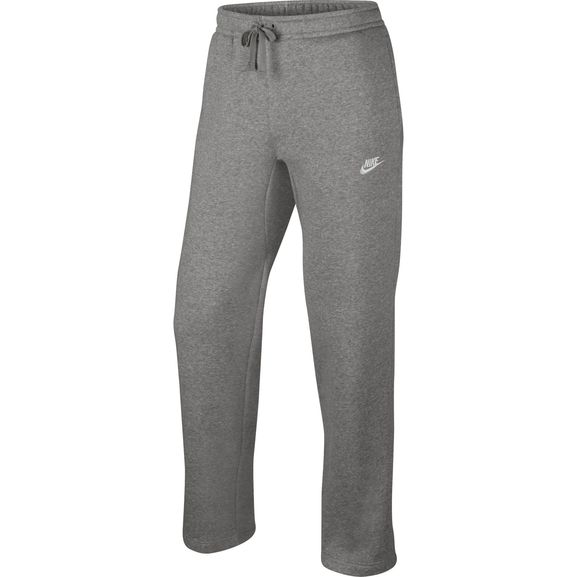 nike open hem sweatpants