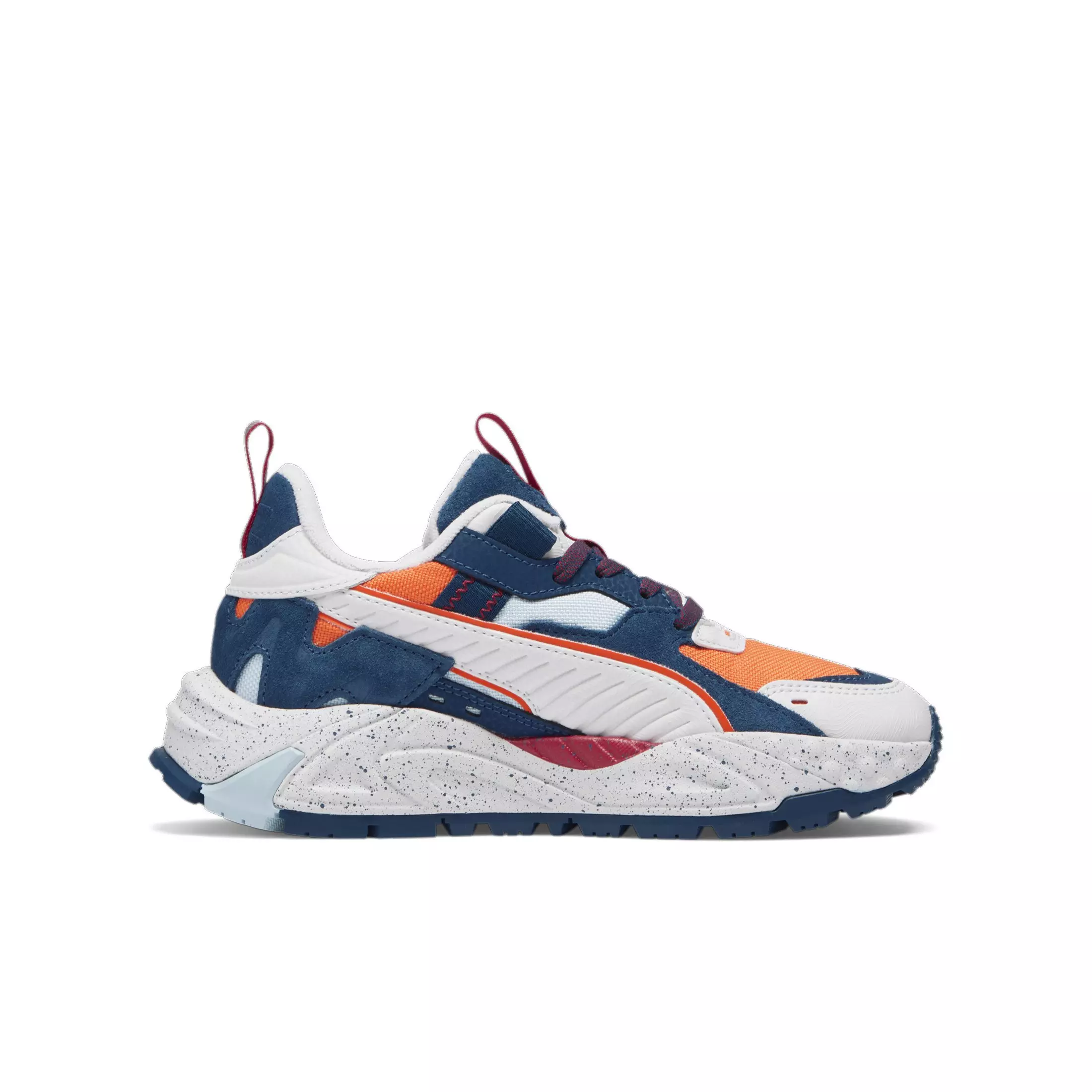 PUMA RS-TRCK Arctic Patrol "Sailing Blue/Feather Grey/Rickie Orange" Grade School Boys' Shoe - BLUE/GREY/ORANGE