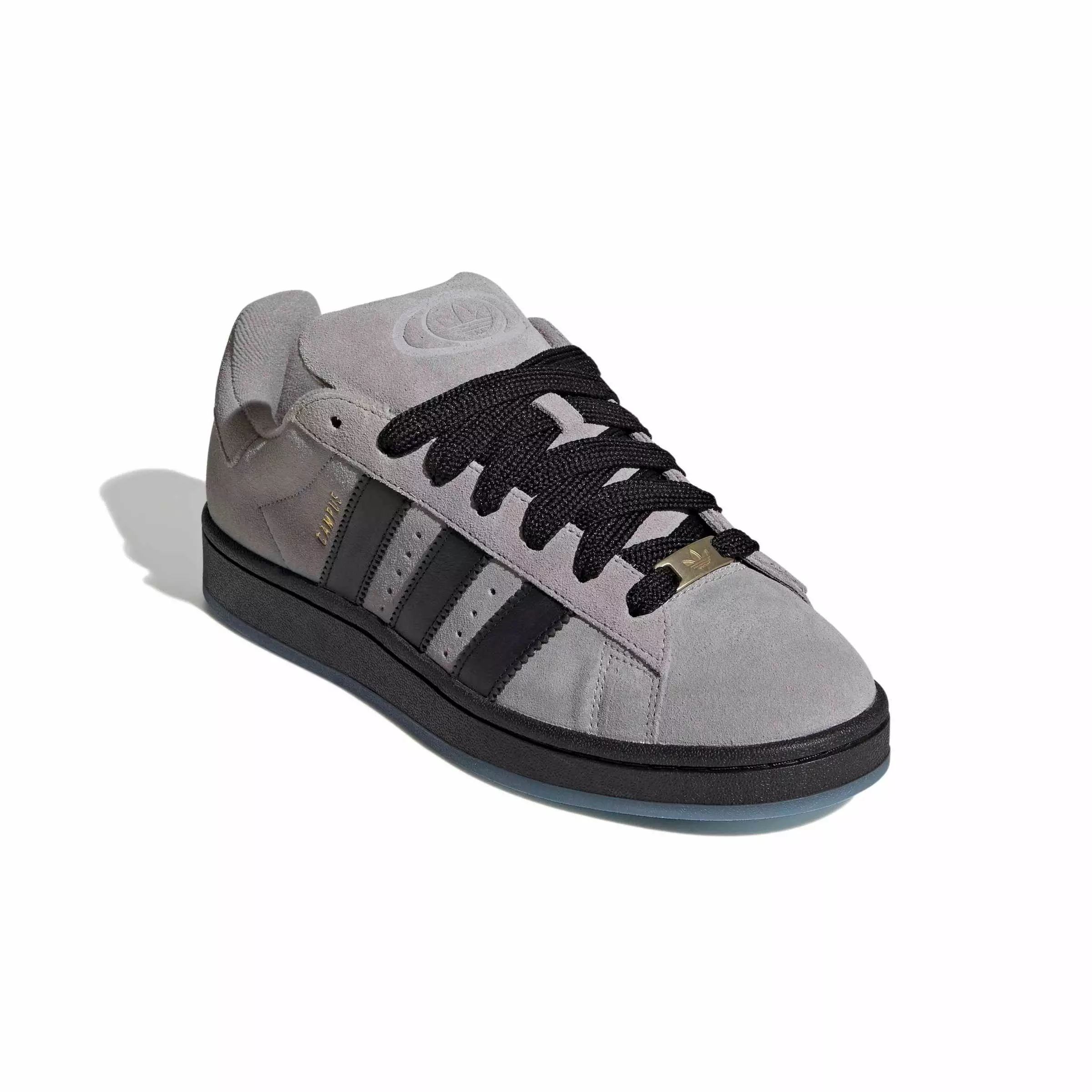 adidas Originals Campus 00s "Mgh Solid Grey/Core Black/Clear Sky" Men's Shoe - GREY/BLACK/SKY