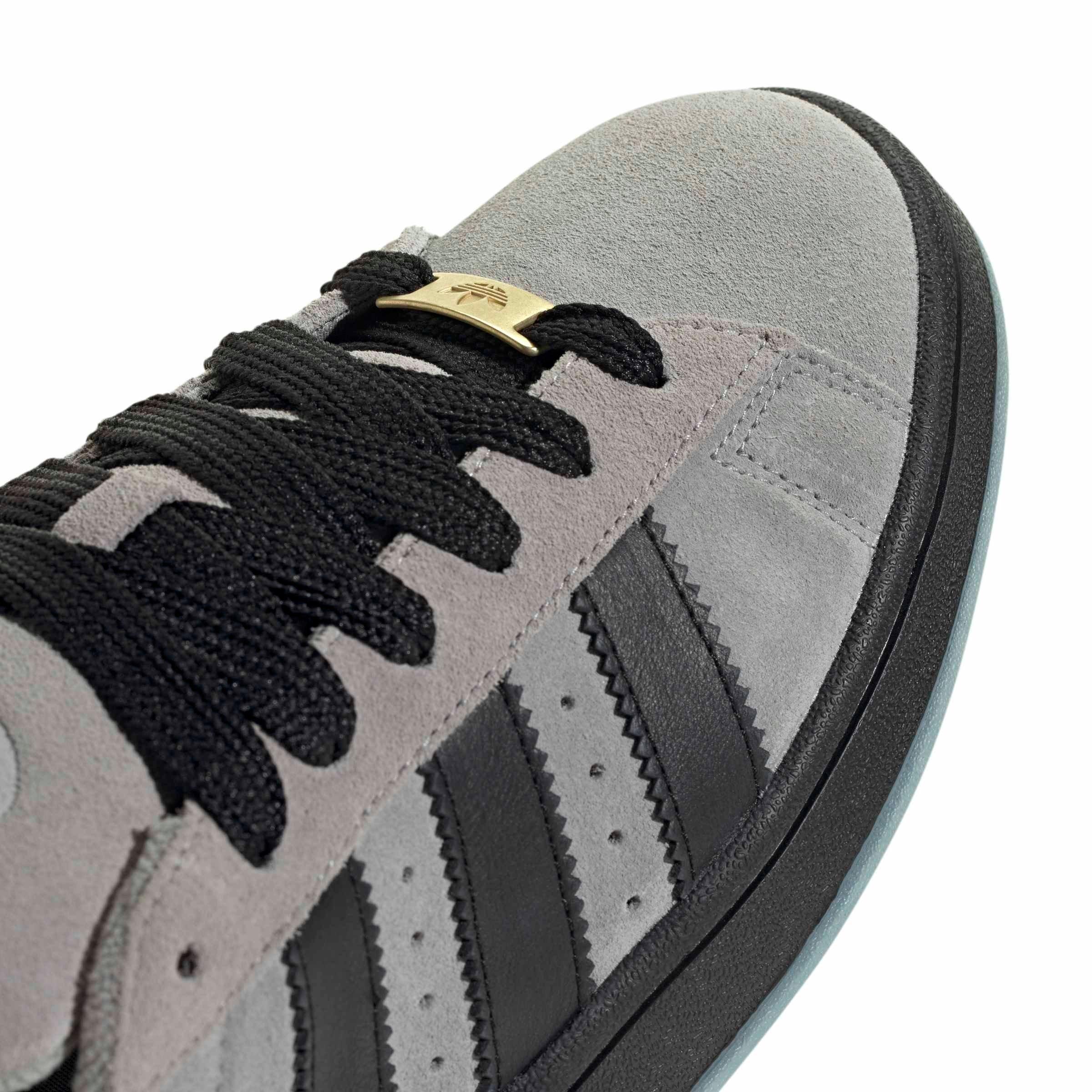 adidas Originals Campus 00s "Mgh Solid Grey/Core Black/Clear Sky" Men's Shoe - GREY/BLACK/SKY Thumbnail View 7