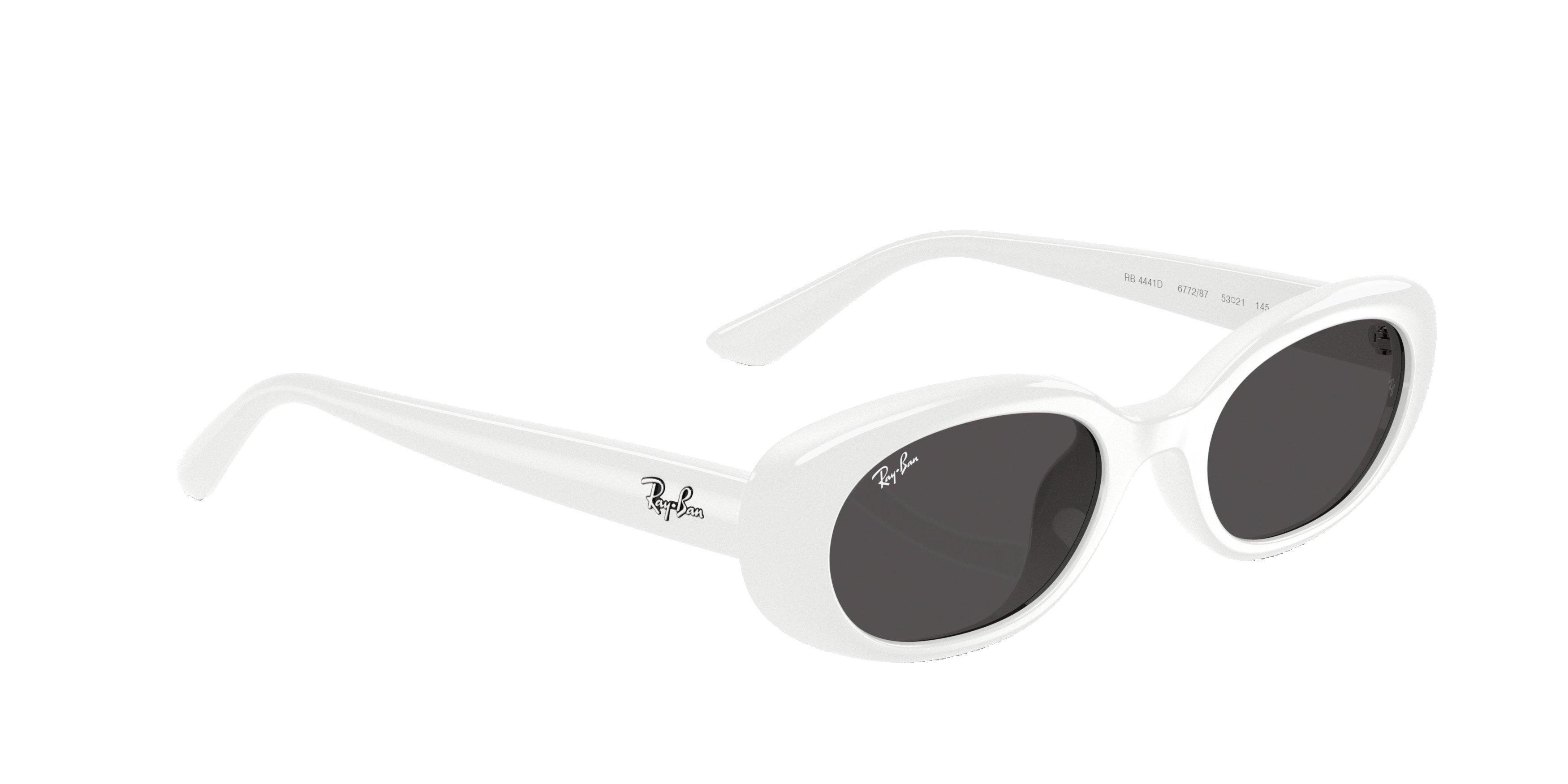 Ray-Ban RB4441D Sunglasses - WHITE Thumbnail View 5