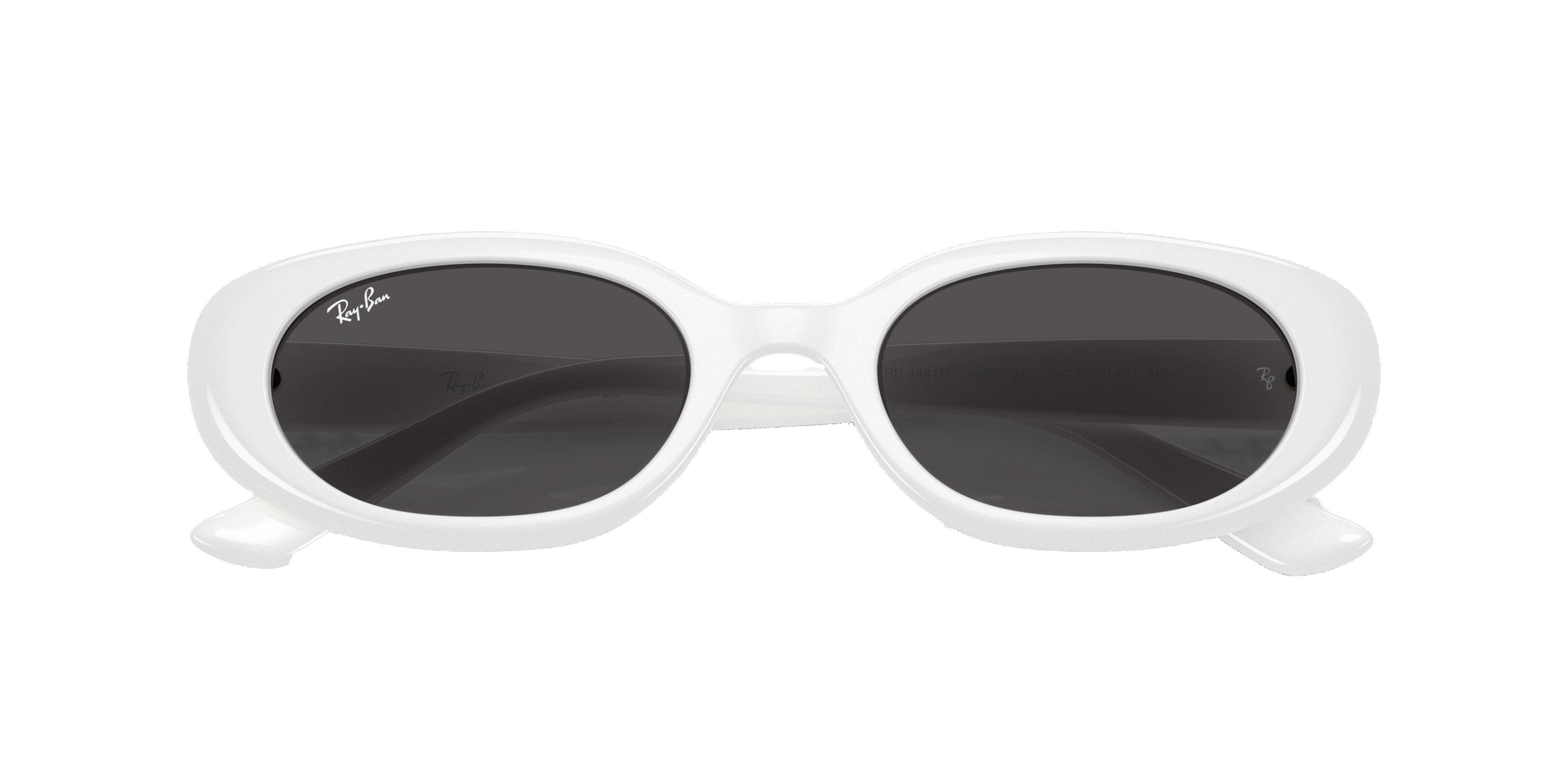 Ray-Ban RB4441D Women's Oval Frame UV Protection - Black