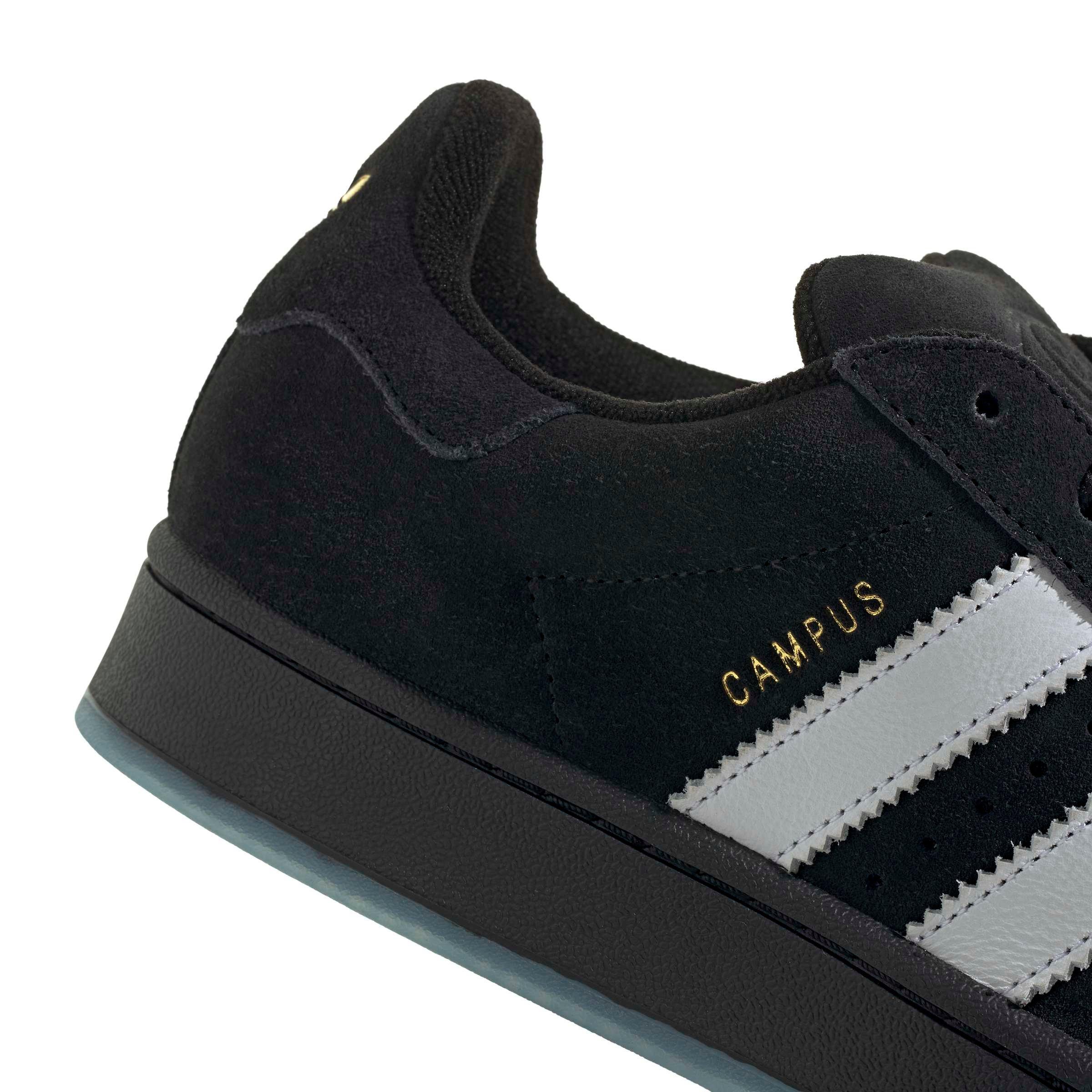 adidas Originals Campus 00s "Core Black/Ftwr White" Men's Shoe - BLACK/WHITE/BLACK Thumbnail View 8