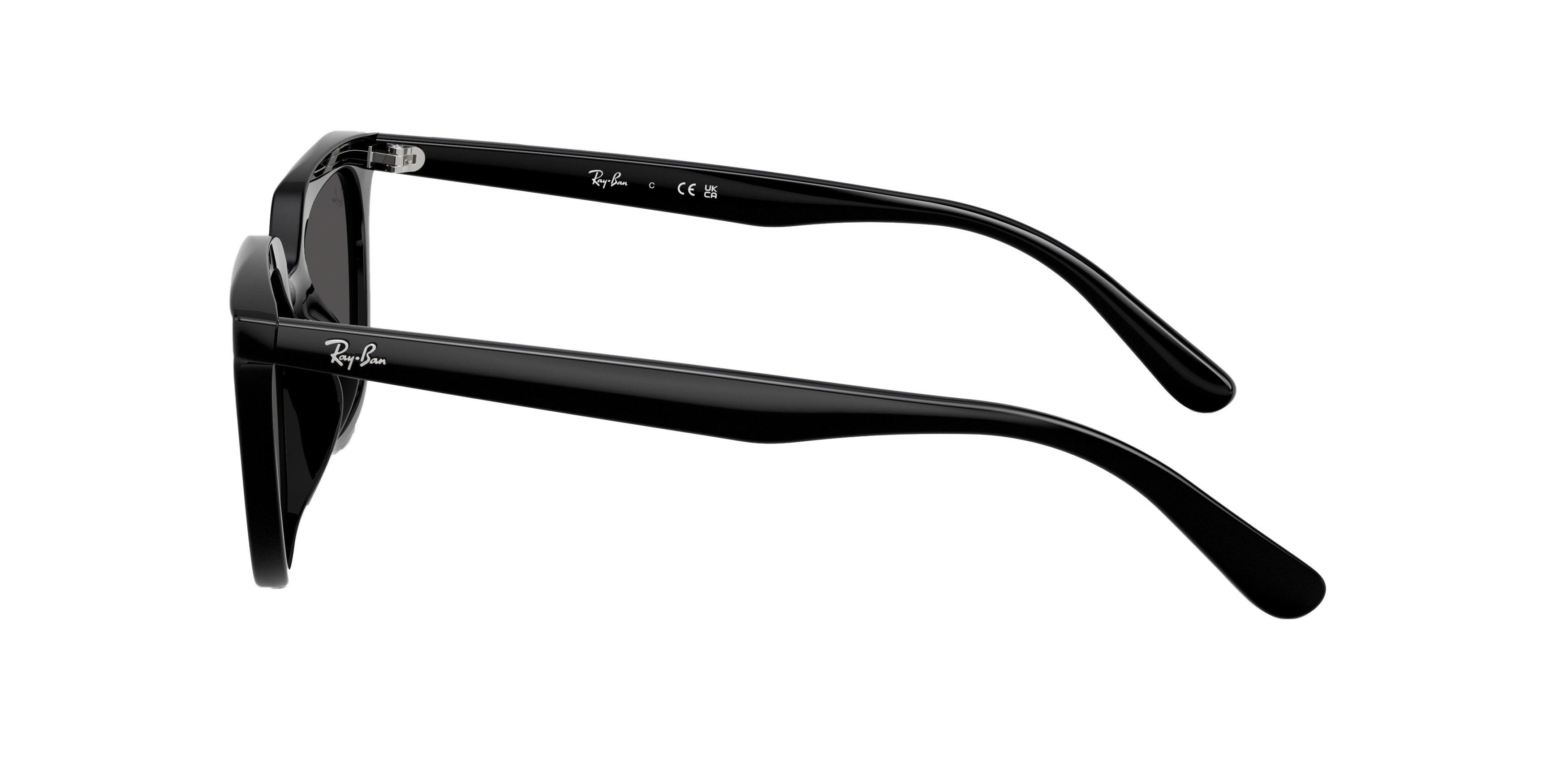 Ray-Ban RB4439D Sunglasses - BLACK/GREY Thumbnail View 4