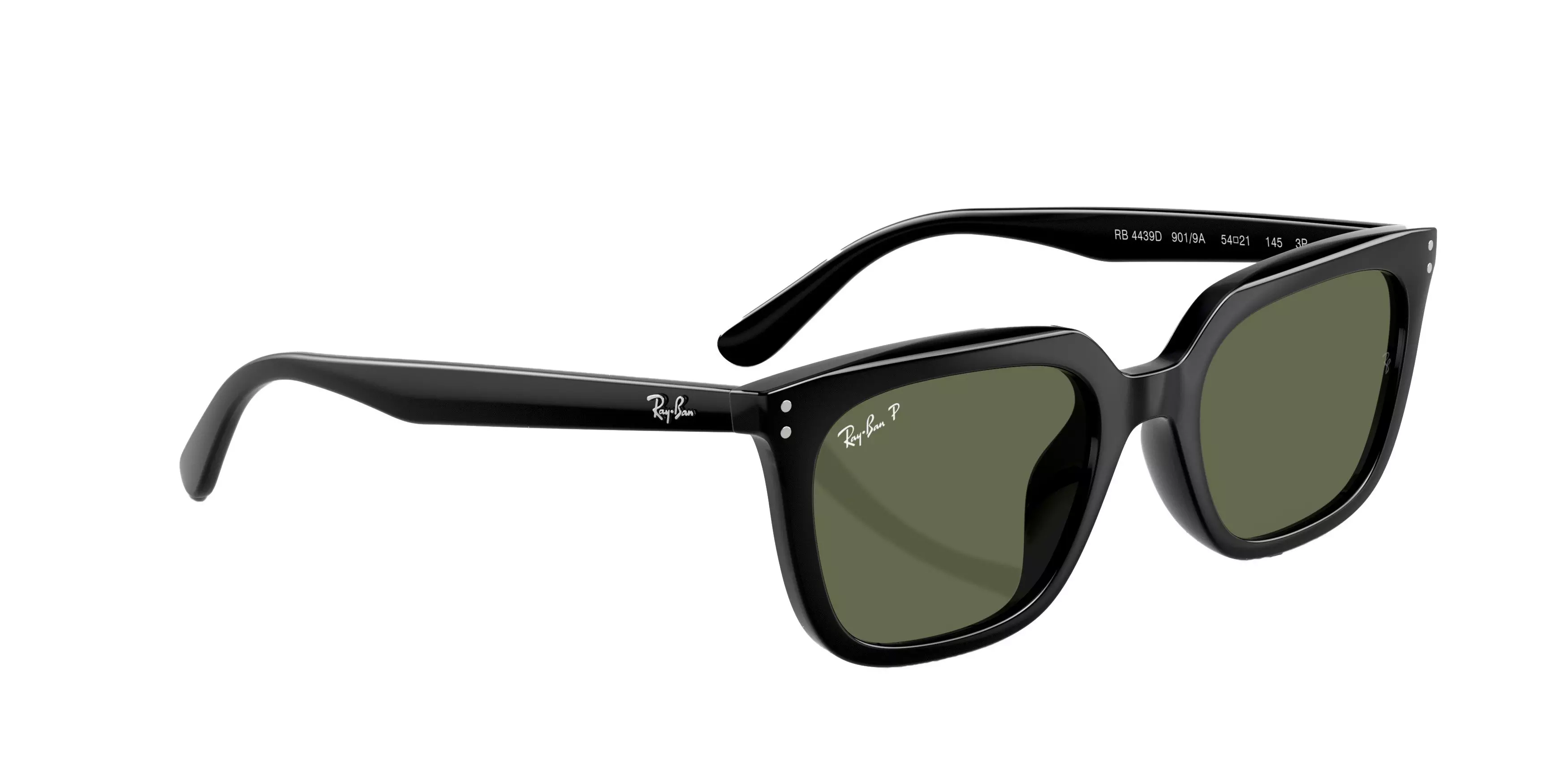 Ray-Ban RB4439D Sunglasses - BLACK/GREEN