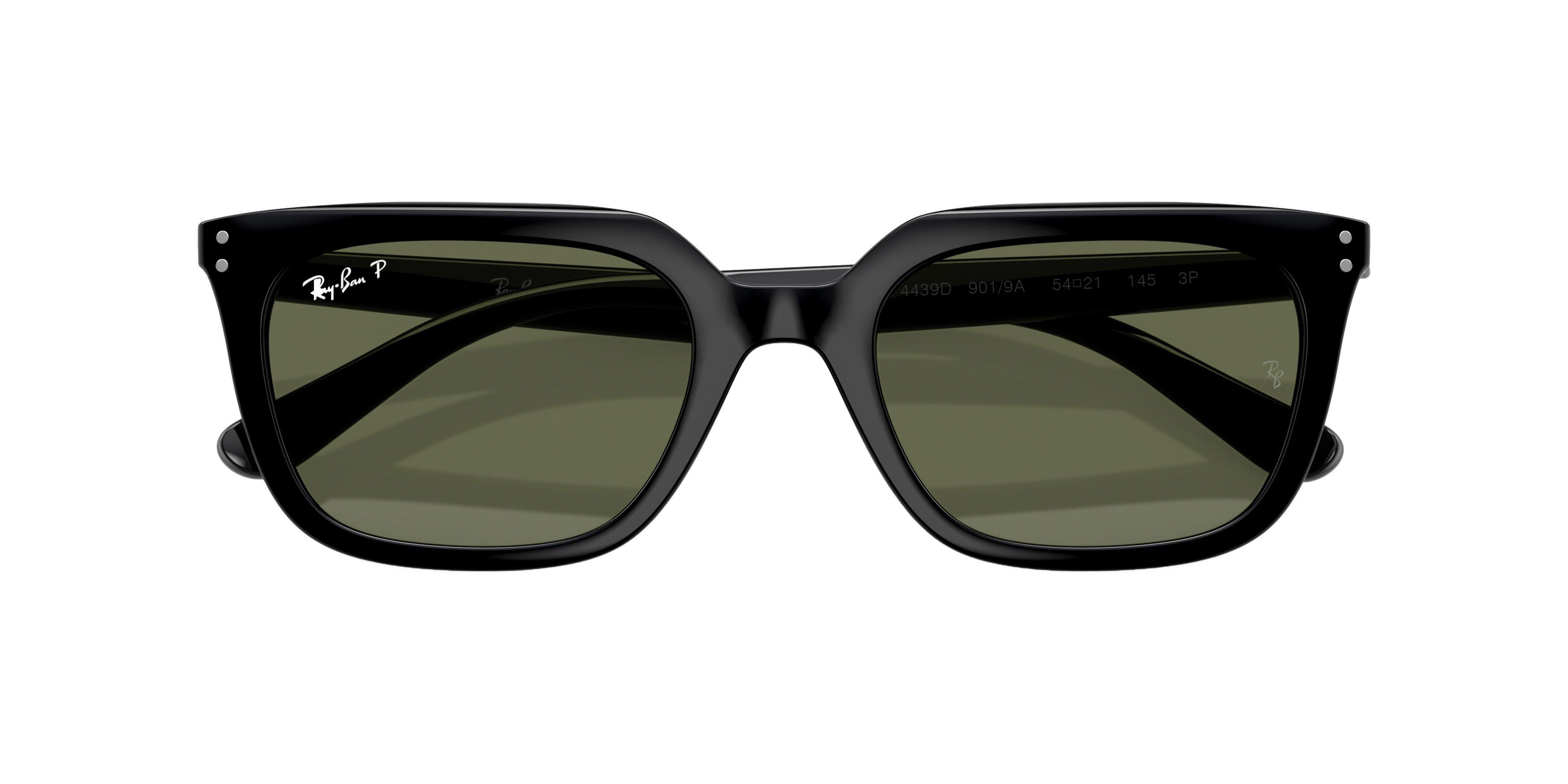 Ray-Ban RB4439D Sunglasses - BLACK/GREEN Thumbnail View 6