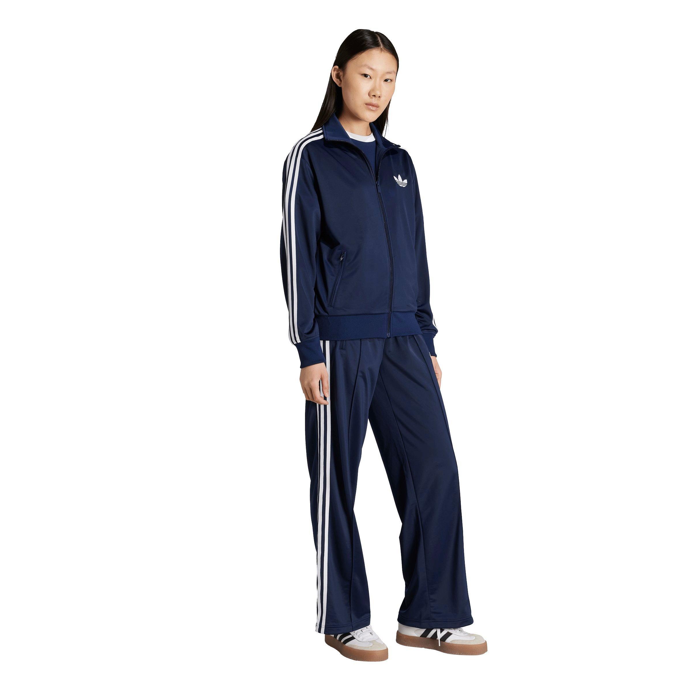 adidas Originals Women's Adicolor Classic Firebird Loose Track Top - Navy/White - NAVY/WHITE Thumbnail View 5
