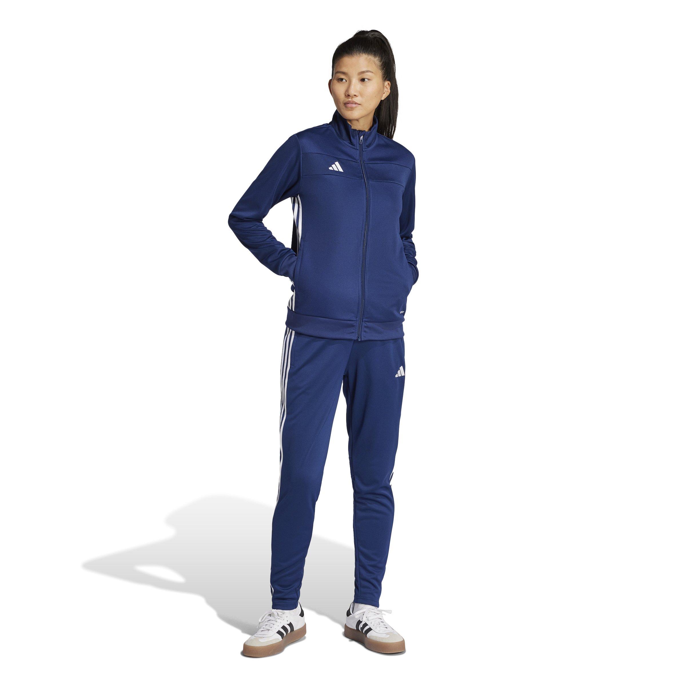 adidas Women's Tiro 25 Essentials Training Track Top - Navy/White - NAVY/WHITE Thumbnail View 6
