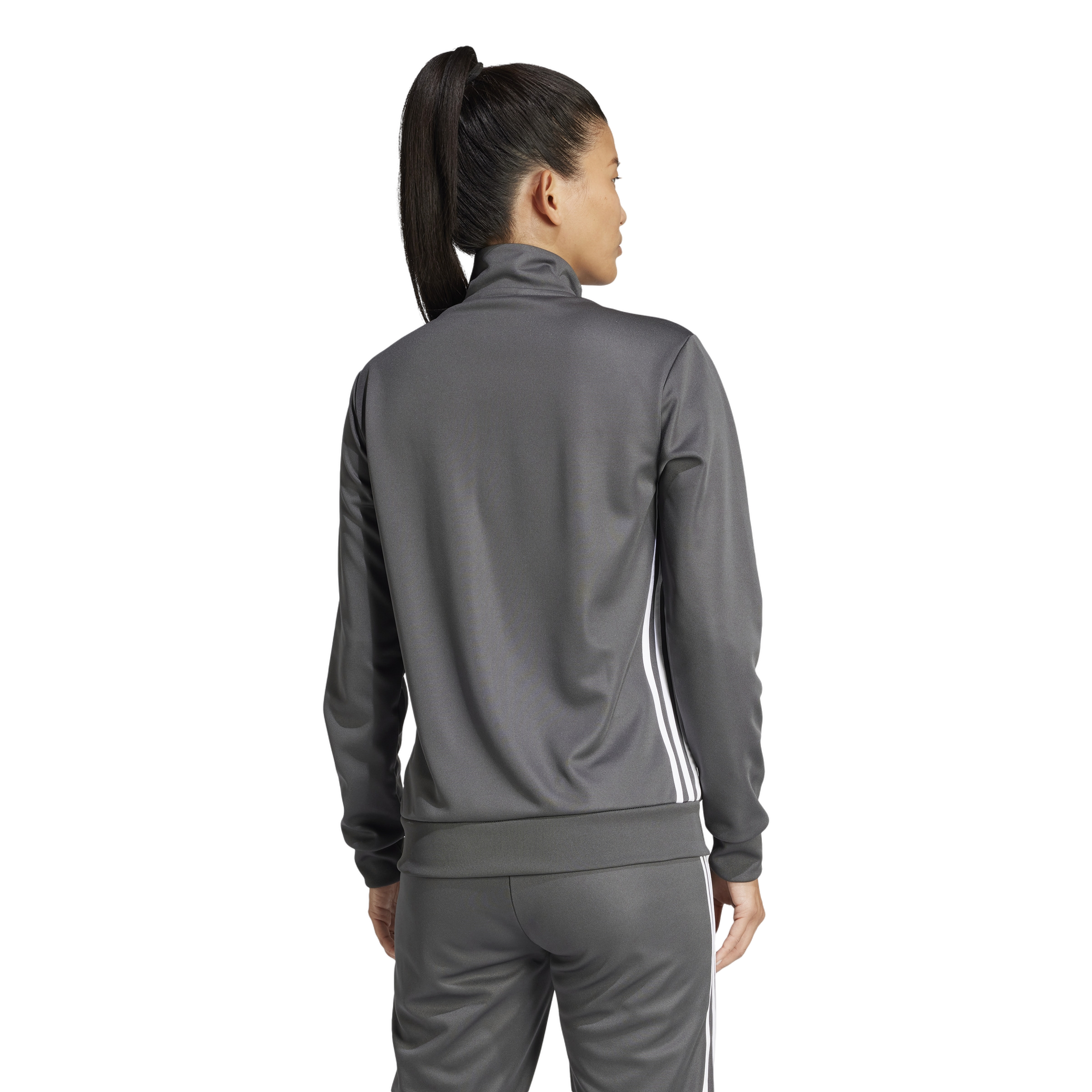 adidas Women's Tiro 25 Essentials Training Track Top -Grey/White - GREY/WHITE Thumbnail View 2