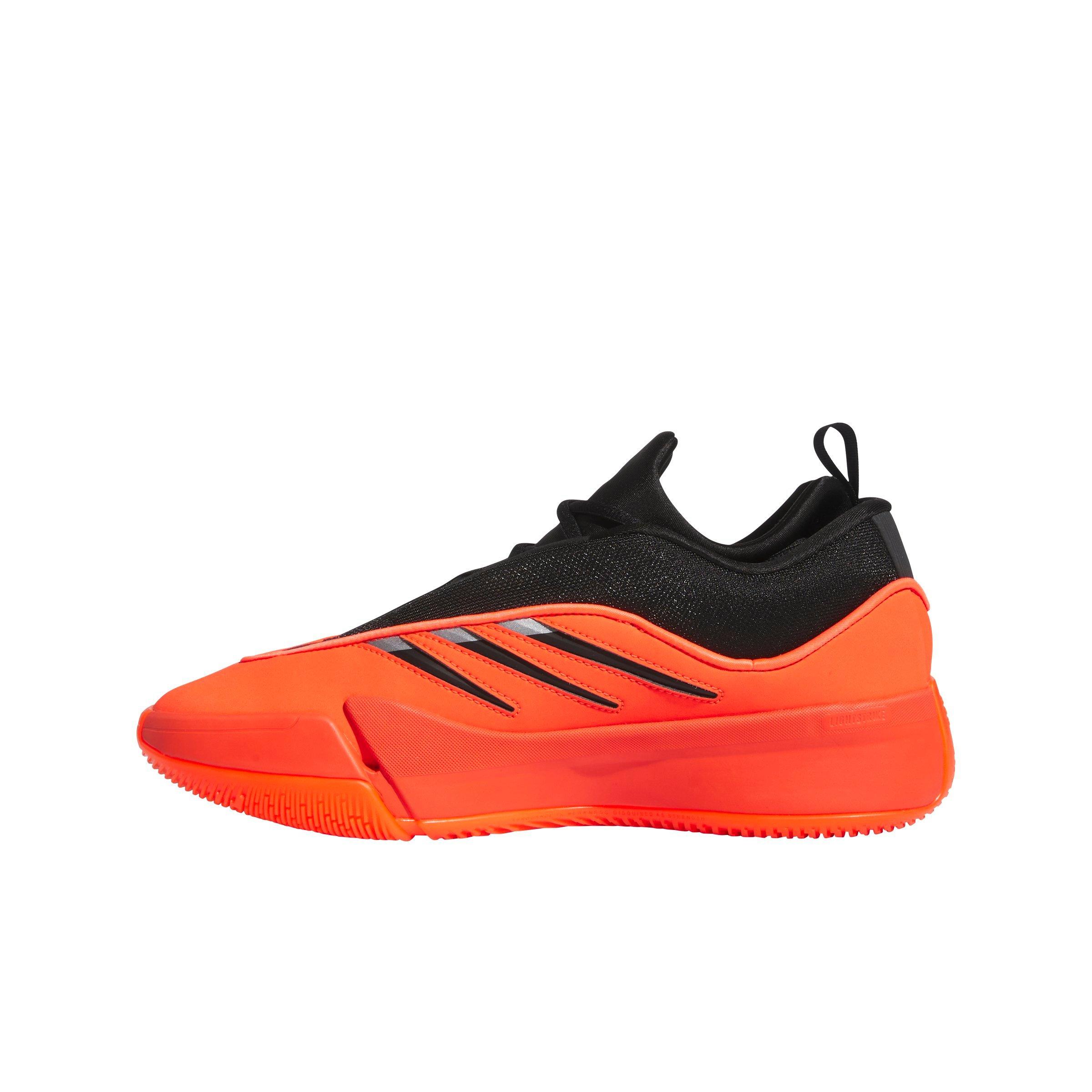 adidas Lillard Dame 9 Low Trainer "Solar Red/Core Black/Lucid Lemon" Men's Basketball Shoe - RED/BLACK/LEMON Thumbnail View 2
