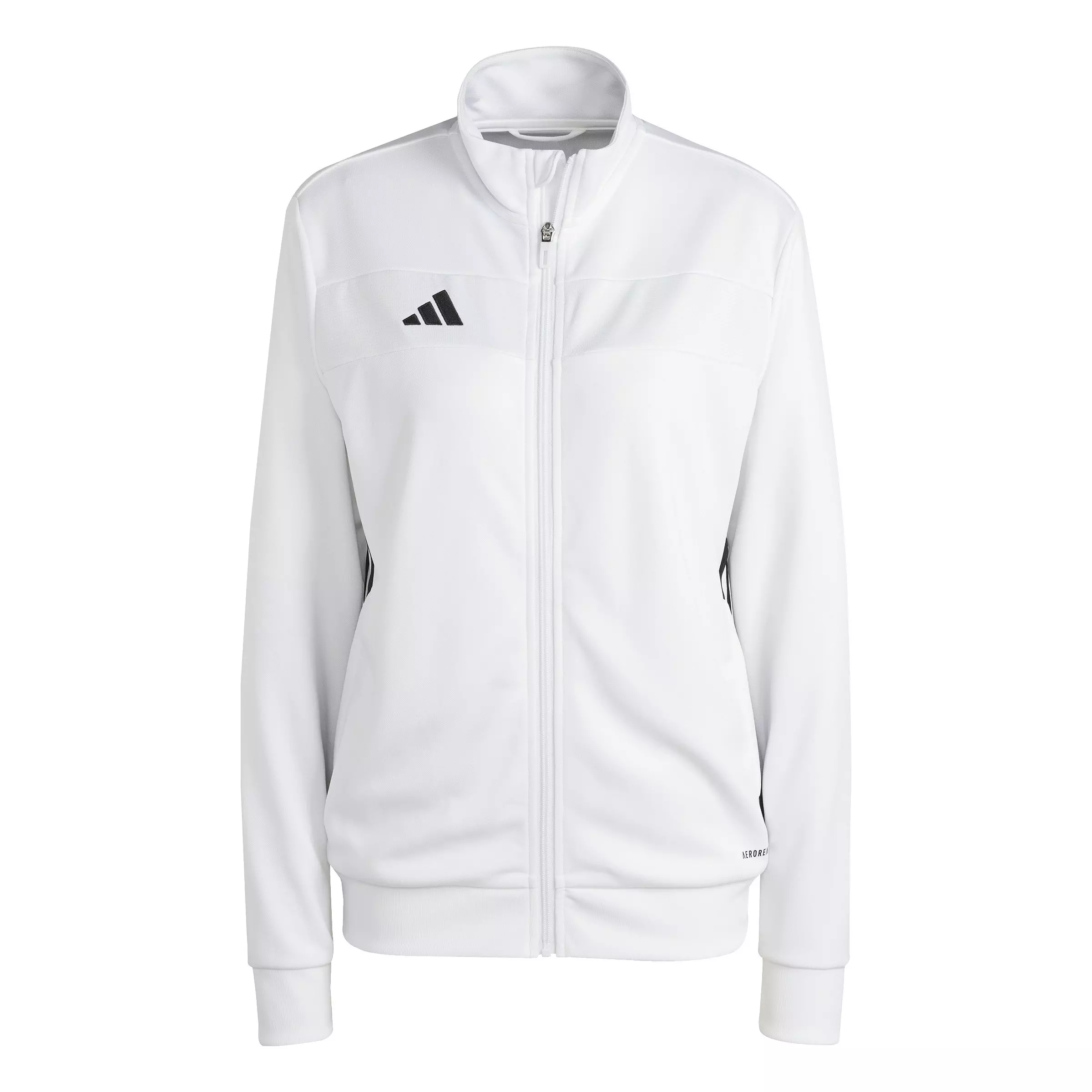 adidas Women's Tiro 25 Essentials Training Track Top - White/Black - WHITE/BLACK