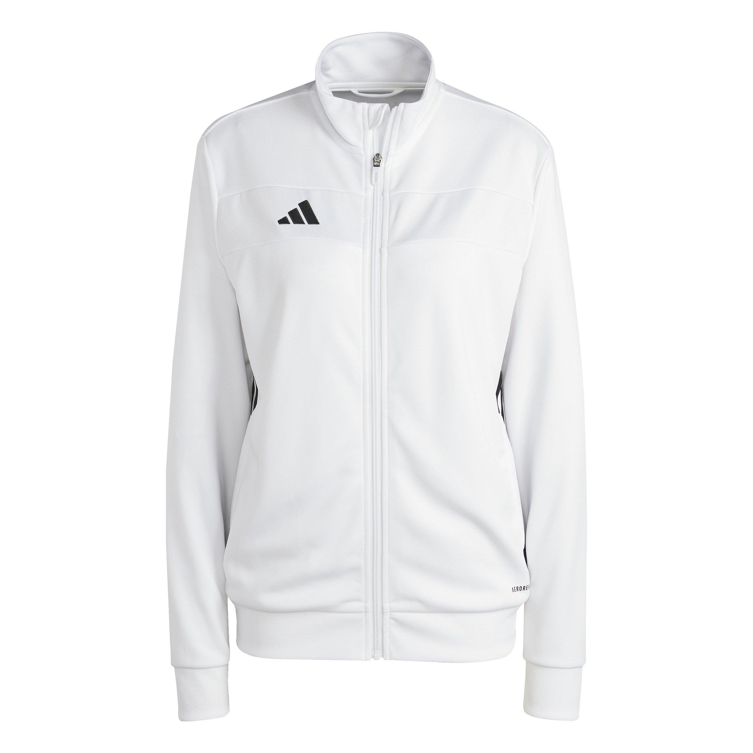 adidas Women's Tiro 25 Essentials Training Track Top -White/Black - WHITE/BLACK Thumbnail View 6