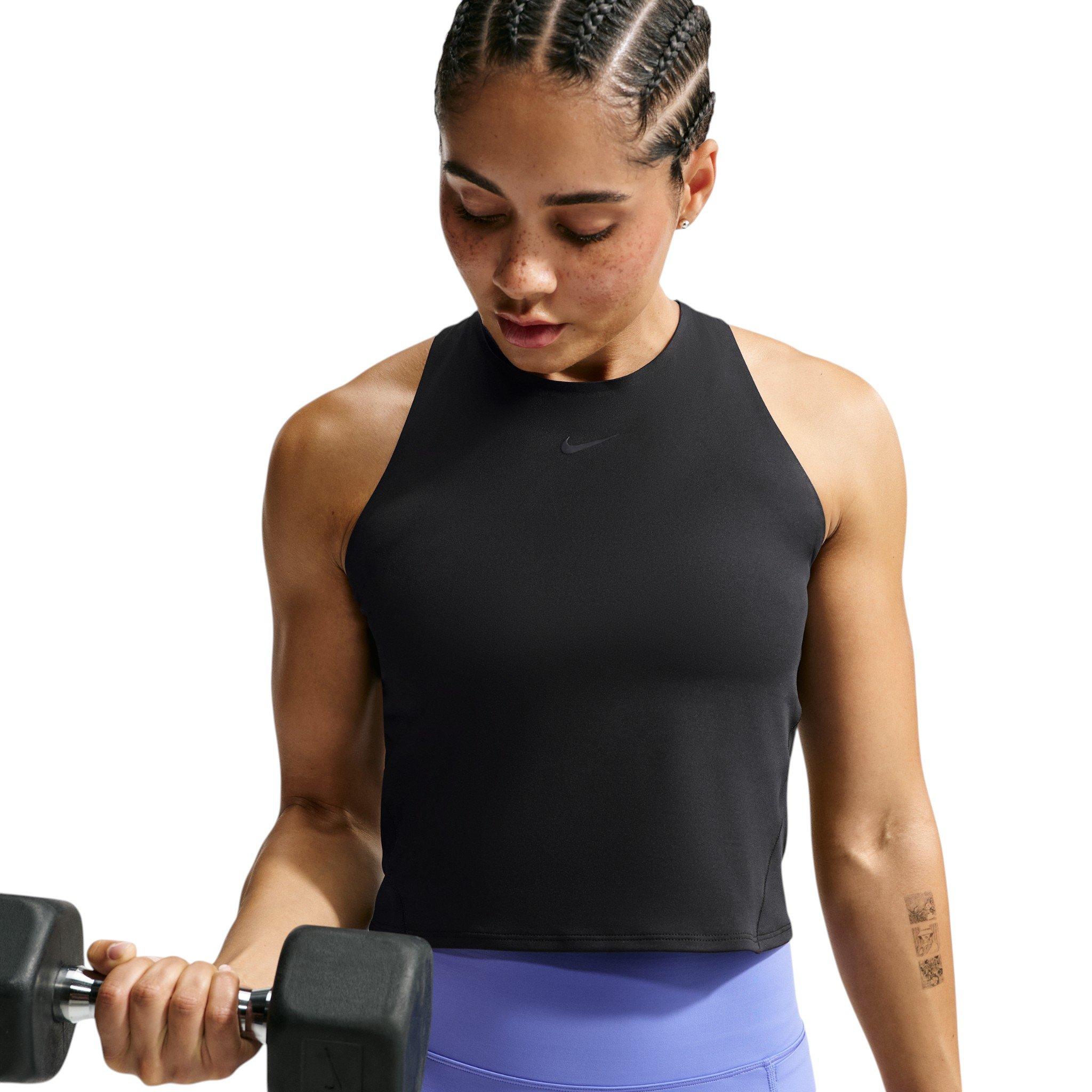 Nike Women's Universa Tank Top - Black/Grey - BLACK/GREY