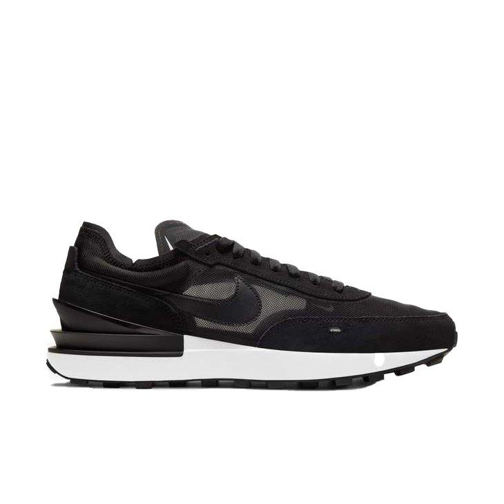 Nike Waffle One Black/White/Orange Running Shoe | Hibbett display picture 2