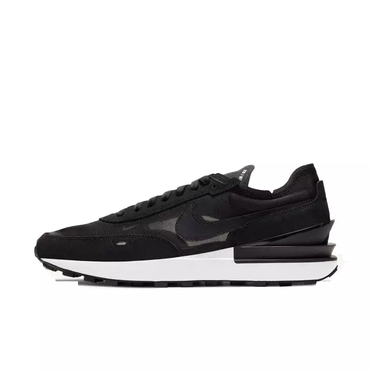 Nike Waffle One "Black/White/Orange" Men's Running Shoe - BLACK