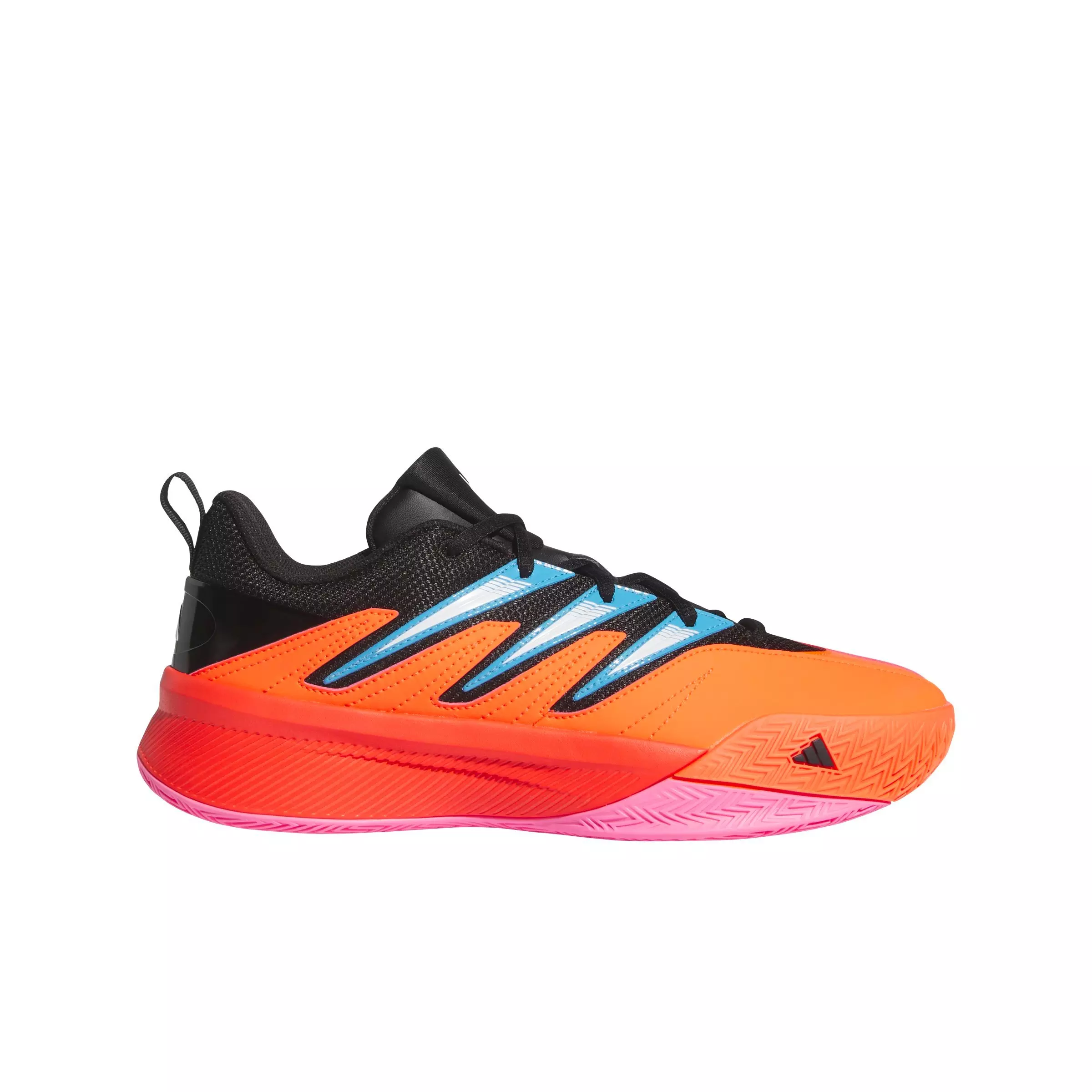 adidas Dame Certified 3 Low Trainer "Solar Red/Core Black/Ftwr White" Men's Basketball Shoe - RED/BLACK/WHITE