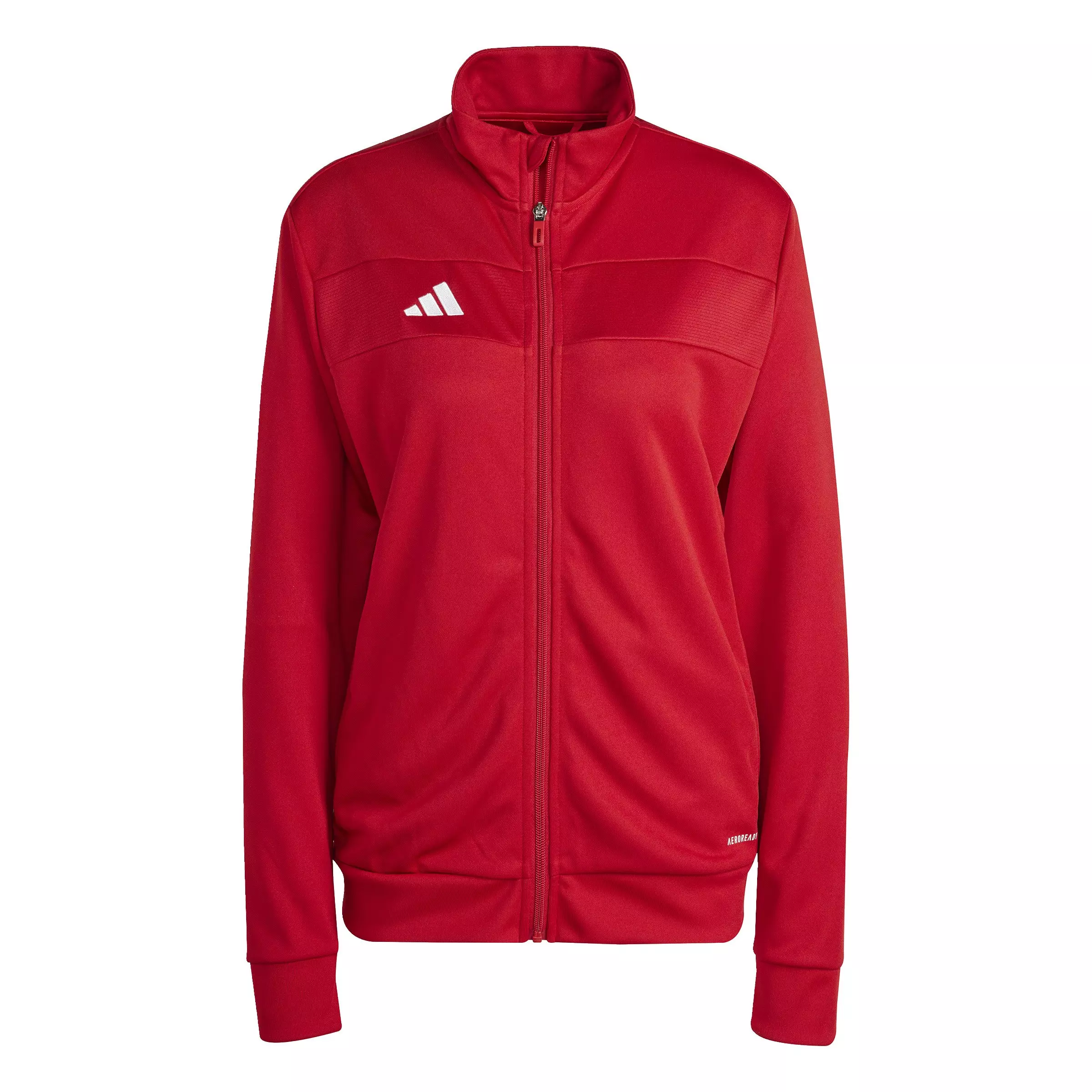 adidas Women's Tiro 25 Essentials Training Track Top -Red/White - RED/WHITE