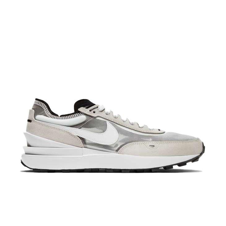 Nike Waffle One "Summit White/Black/Orange" Men's Running Shoe - WHITE Thumbnail View 1