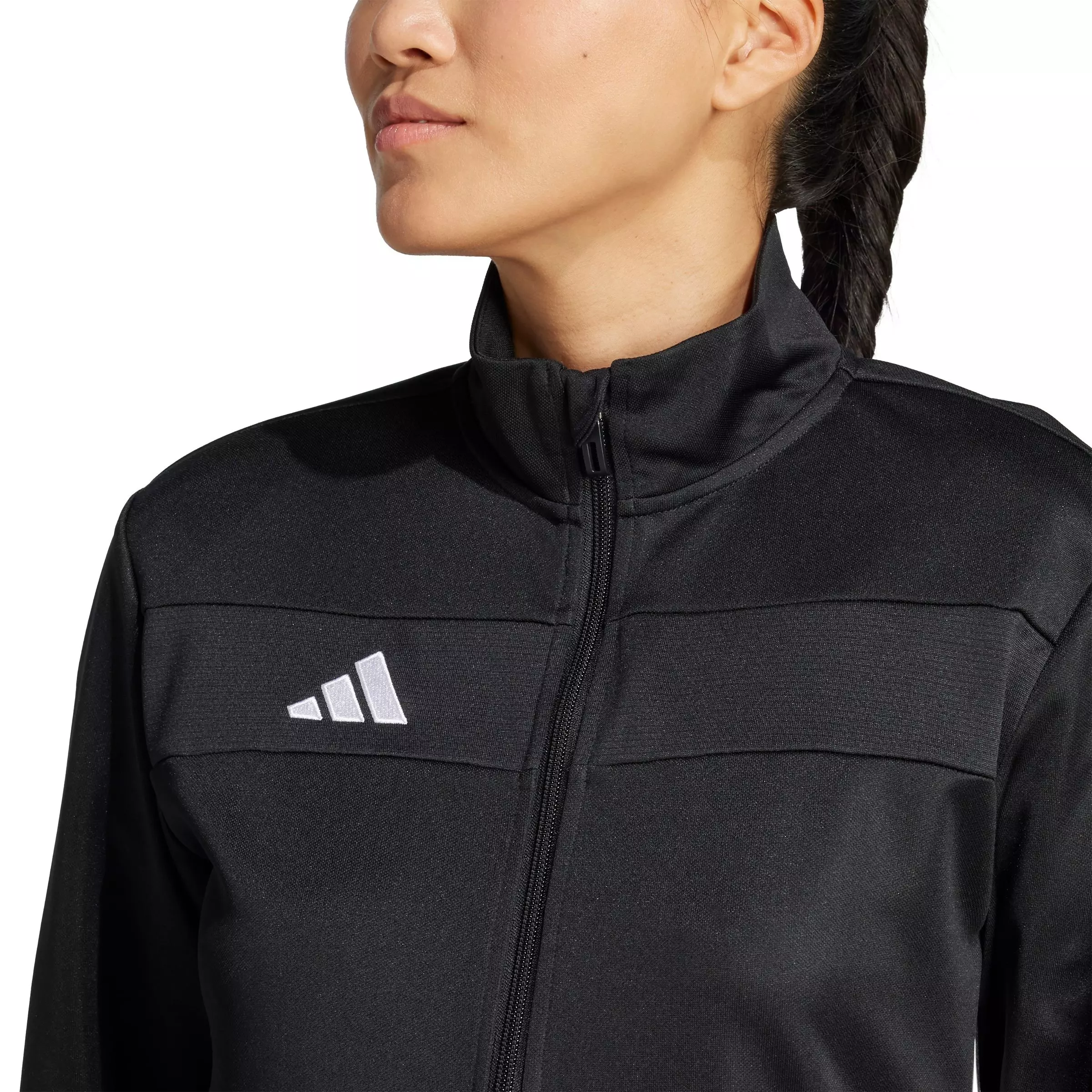 adidas Women's Tiro 25 Essentials Training Track Top - Black/White - BLACK/WHITE
