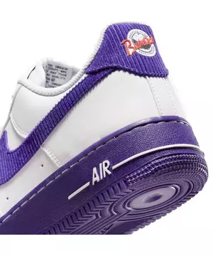 Nike Air Force 1 '07 LV8 EMB - M8 W9.5 - White/Court Purple
