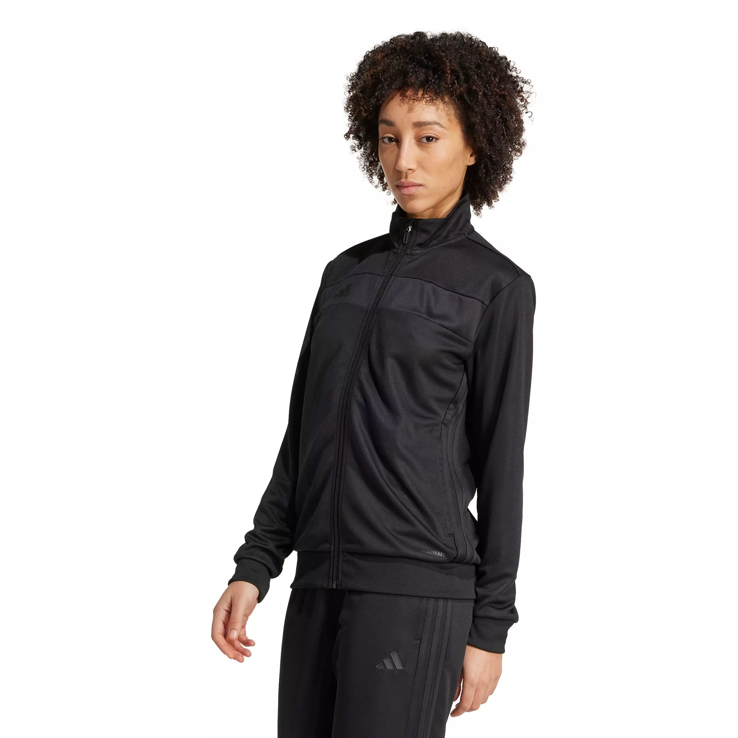 adidas Women's Tiro 25 Essentials Training Track Top -Black - BLACK