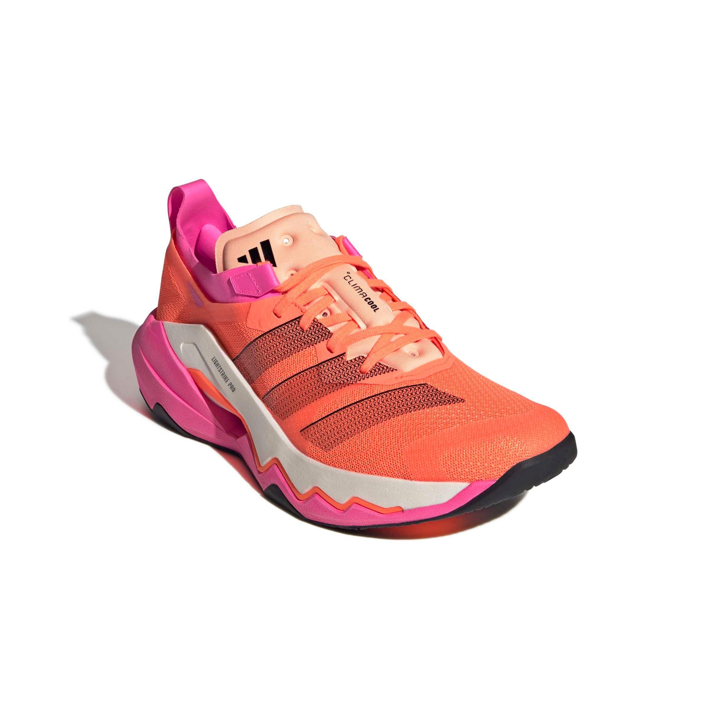adidas Rapidmove Pro "Lucid Orange/Core Black/Lucid Pink" Men's Training Shoe - ORANGE/BLACK/PINK Thumbnail View 3
