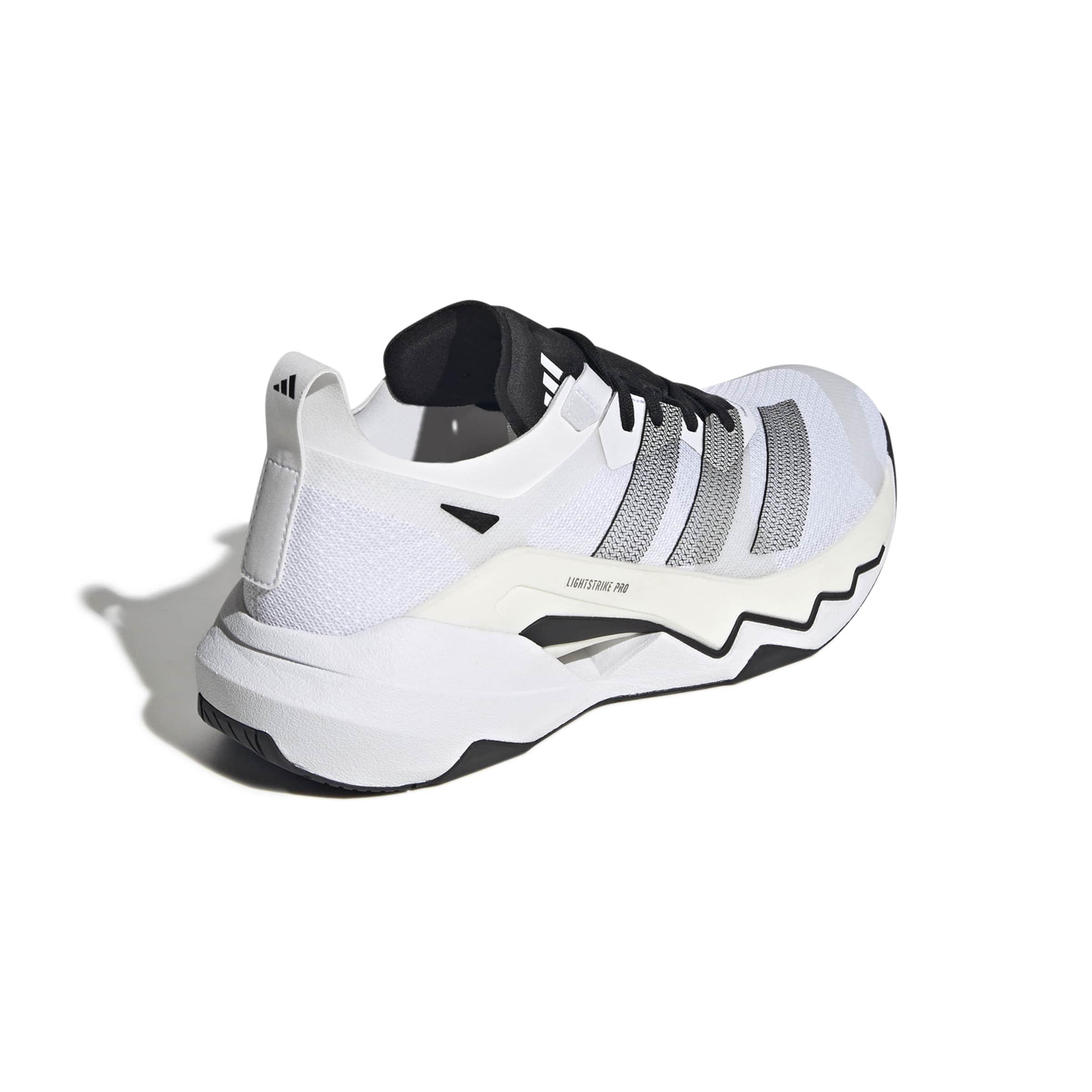 adidas Rapidmove Pro "Ftwr White/Core Black/Ftwr White" Men's Training Shoe - WHITE/BLACK/WHITE Thumbnail View 4