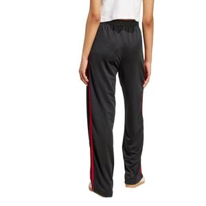 adidas Originals Women's Adicolor Classic Firebird Loose Track Tracksuit Bottoms -Black/Red
