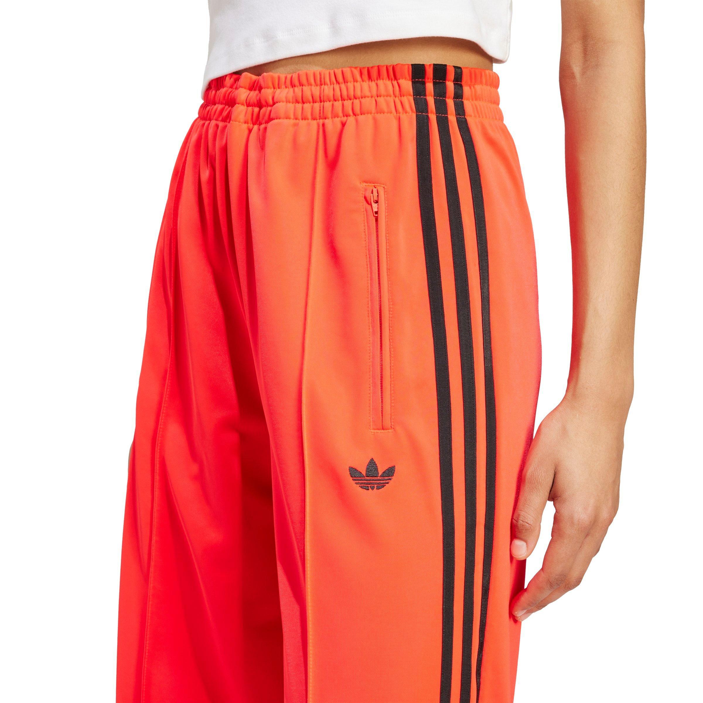 adidas Originals Women's Adicolor Classic Firebird Loose Track Tracksuit Bottoms -Red/Black - RED/BLACK Thumbnail View 3