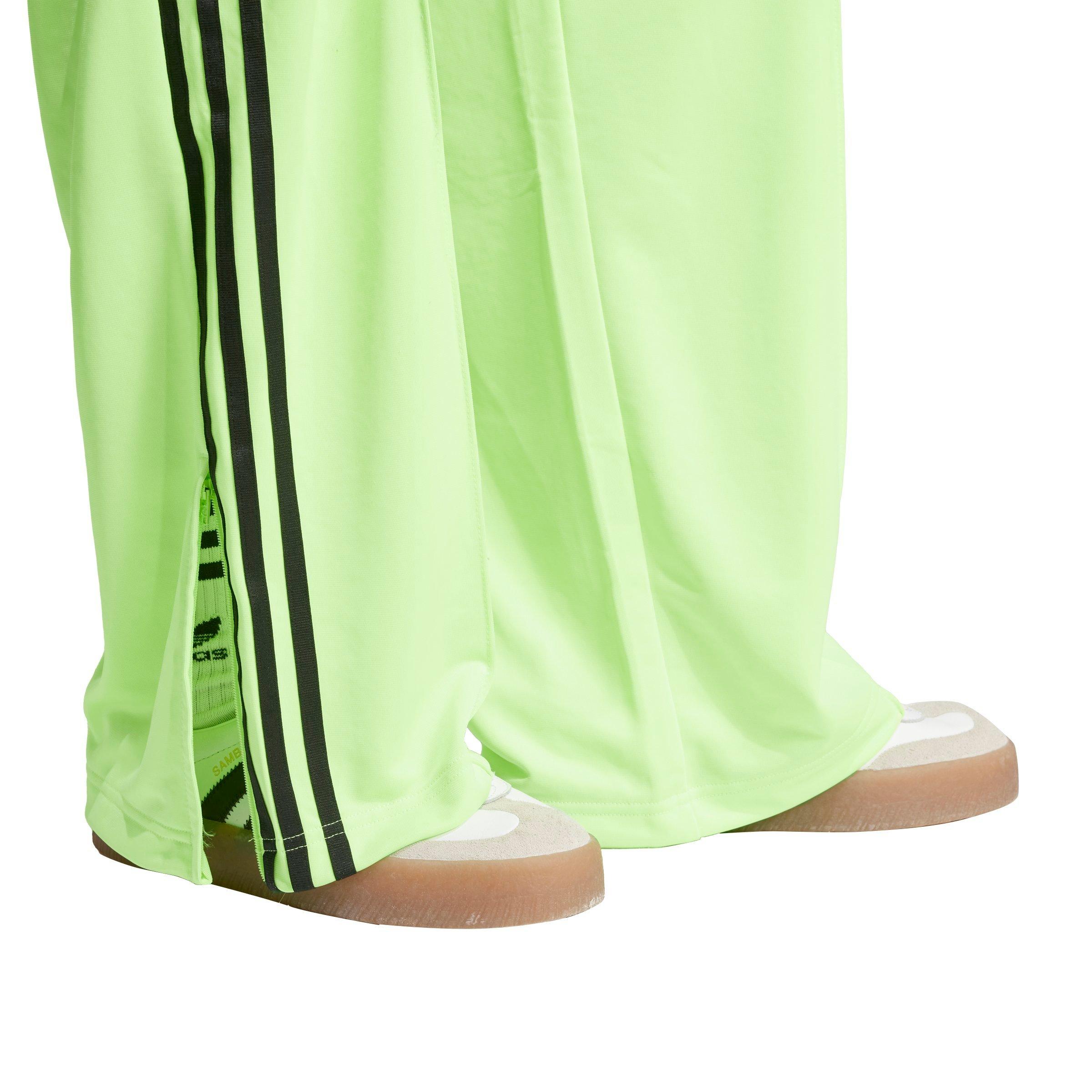 adidas Originals Women's Adicolor Classic Firebird Loose Track Tracksuit Bottoms -Green/Black - GREEN/BLACK Thumbnail View 4