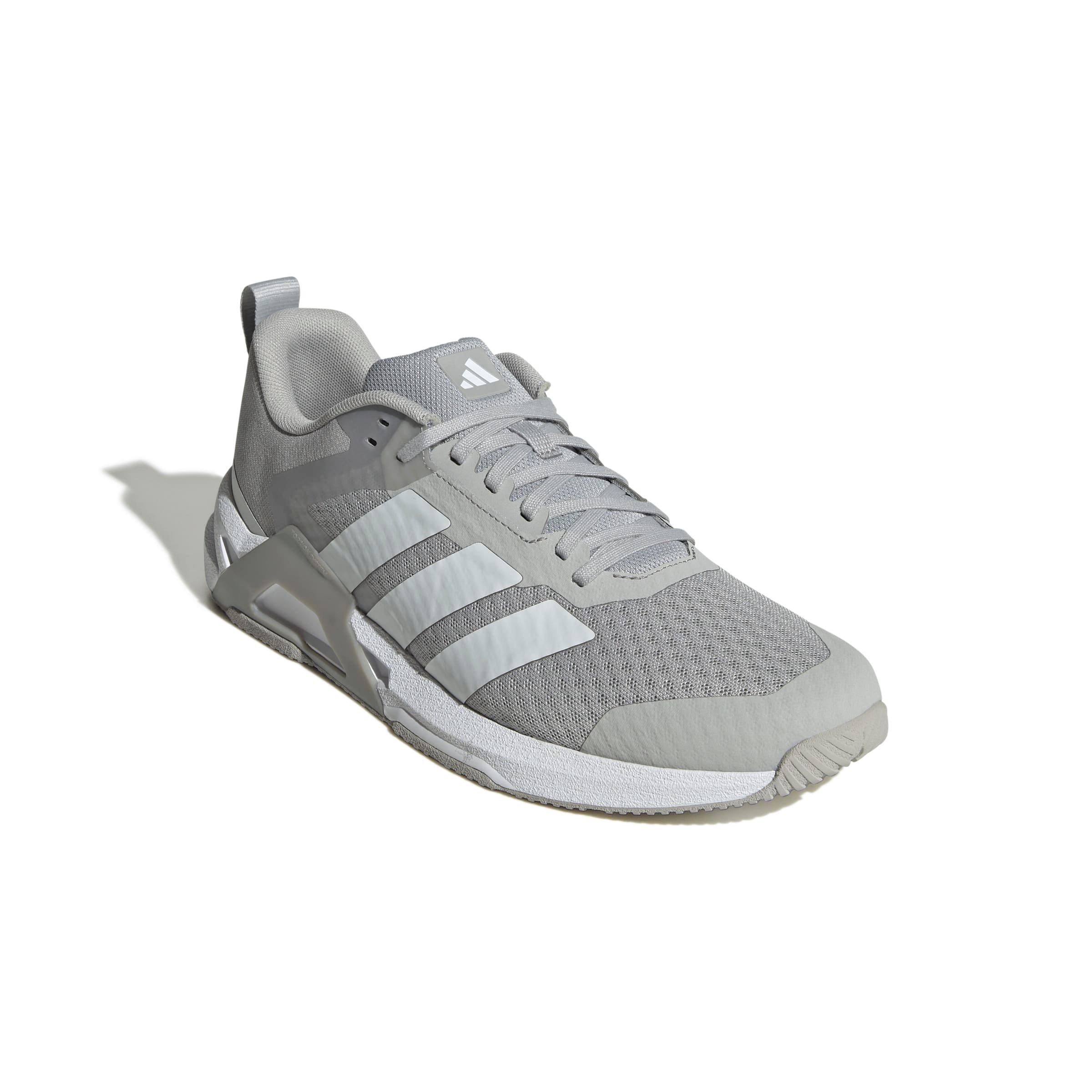 adidas Dropset Control "Grey Two/Ftwr White/Ftwr White" Men's Training Shoe - GREY/WHITE/WHITE Thumbnail View 3