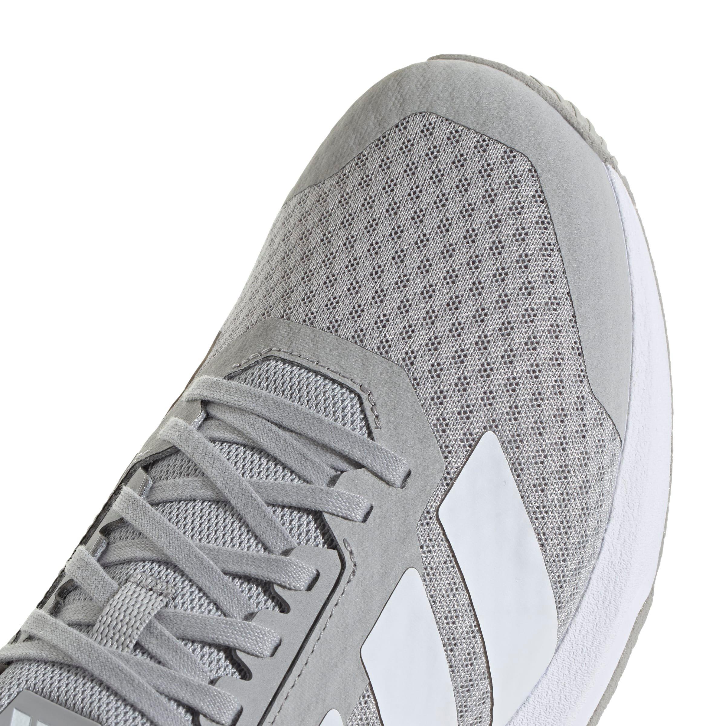 adidas Dropset Control "Grey Two/Ftwr White/Ftwr White" Men's Training Shoe - GREY/WHITE/WHITE Thumbnail View 8