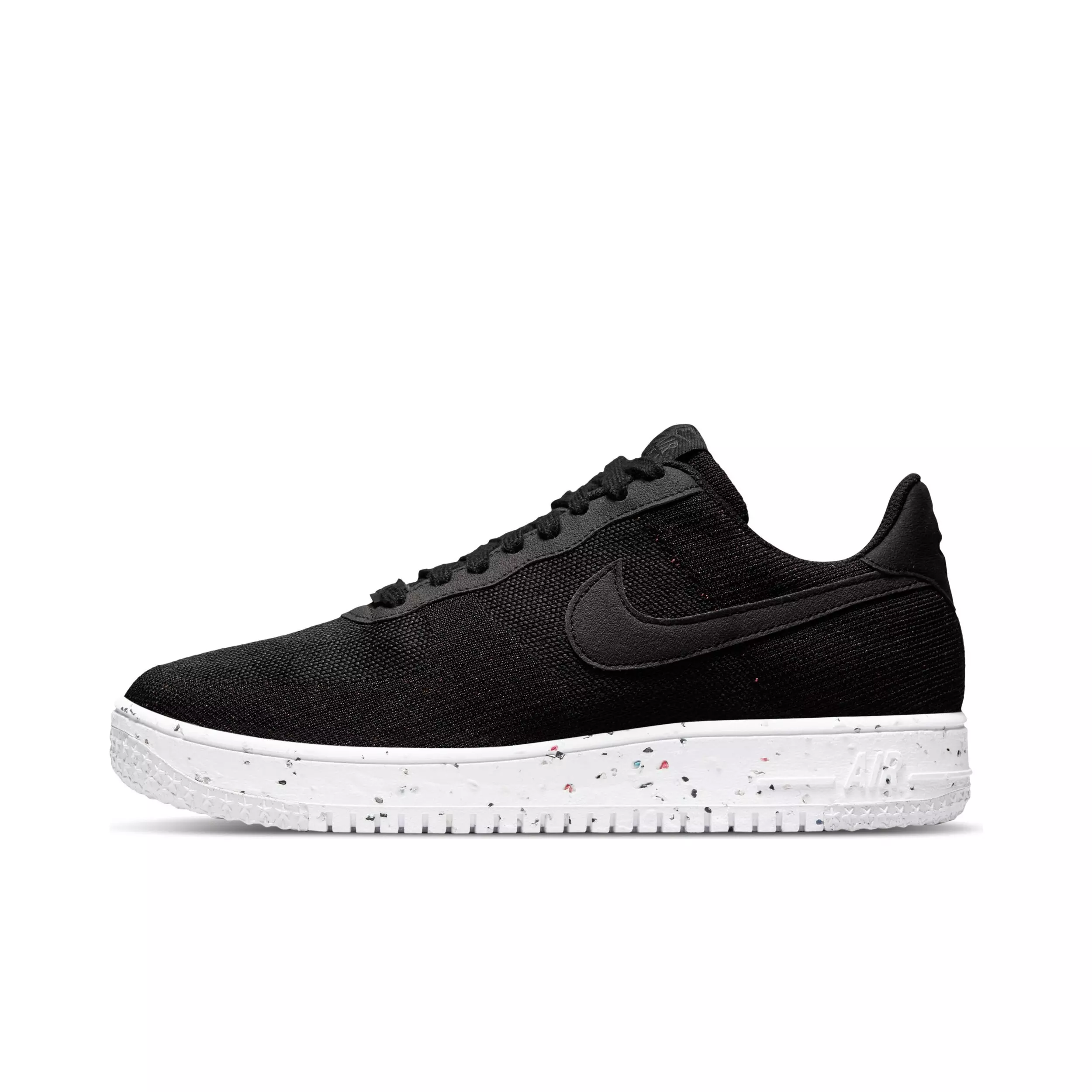 Nike Air Force 1 Crater FlyKnit "Black/Anthracite/White" Men's Shoe - BLACK