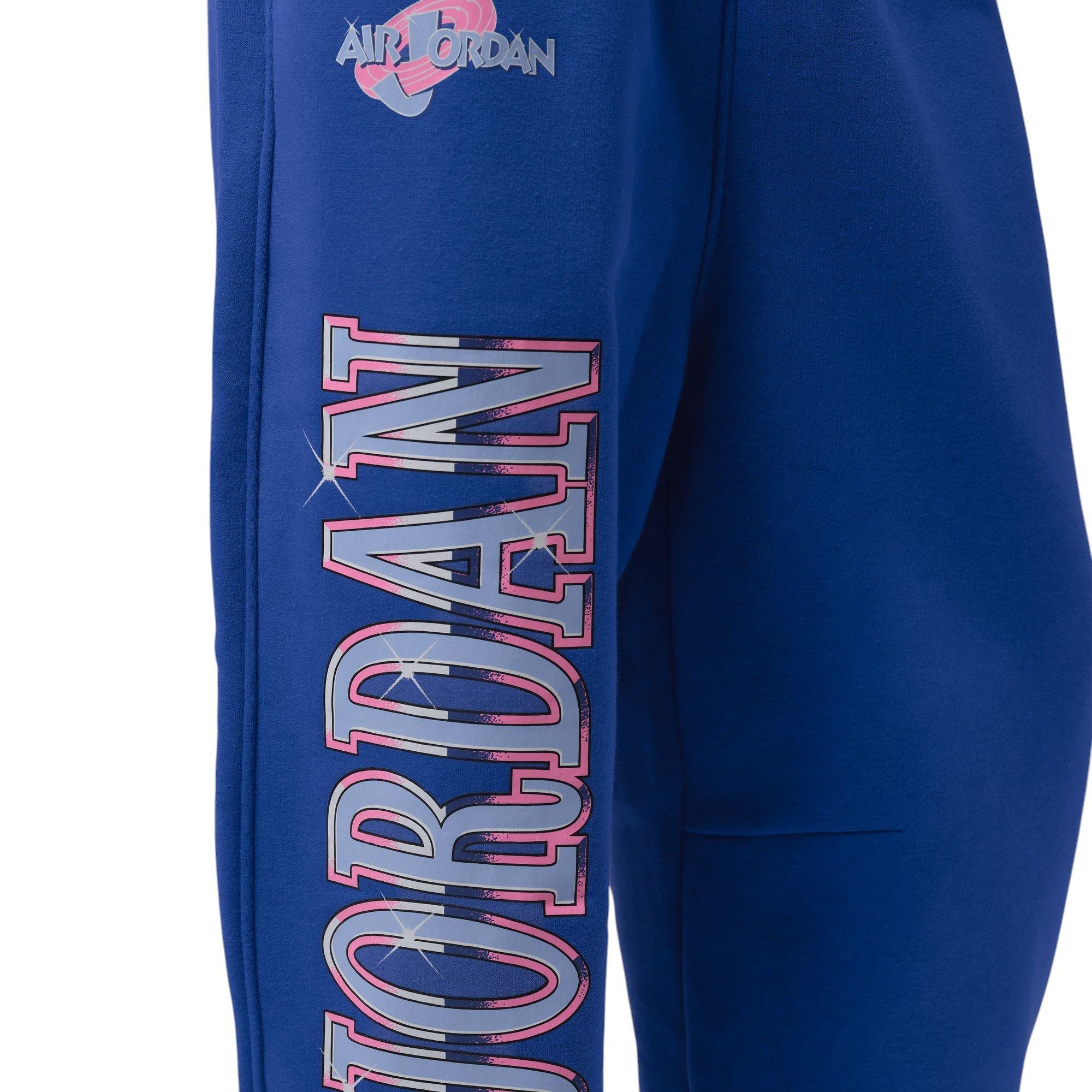 Jordan Brooklyn Fleece "Space Jam" Women's Pants - ROYAL/WHITE
