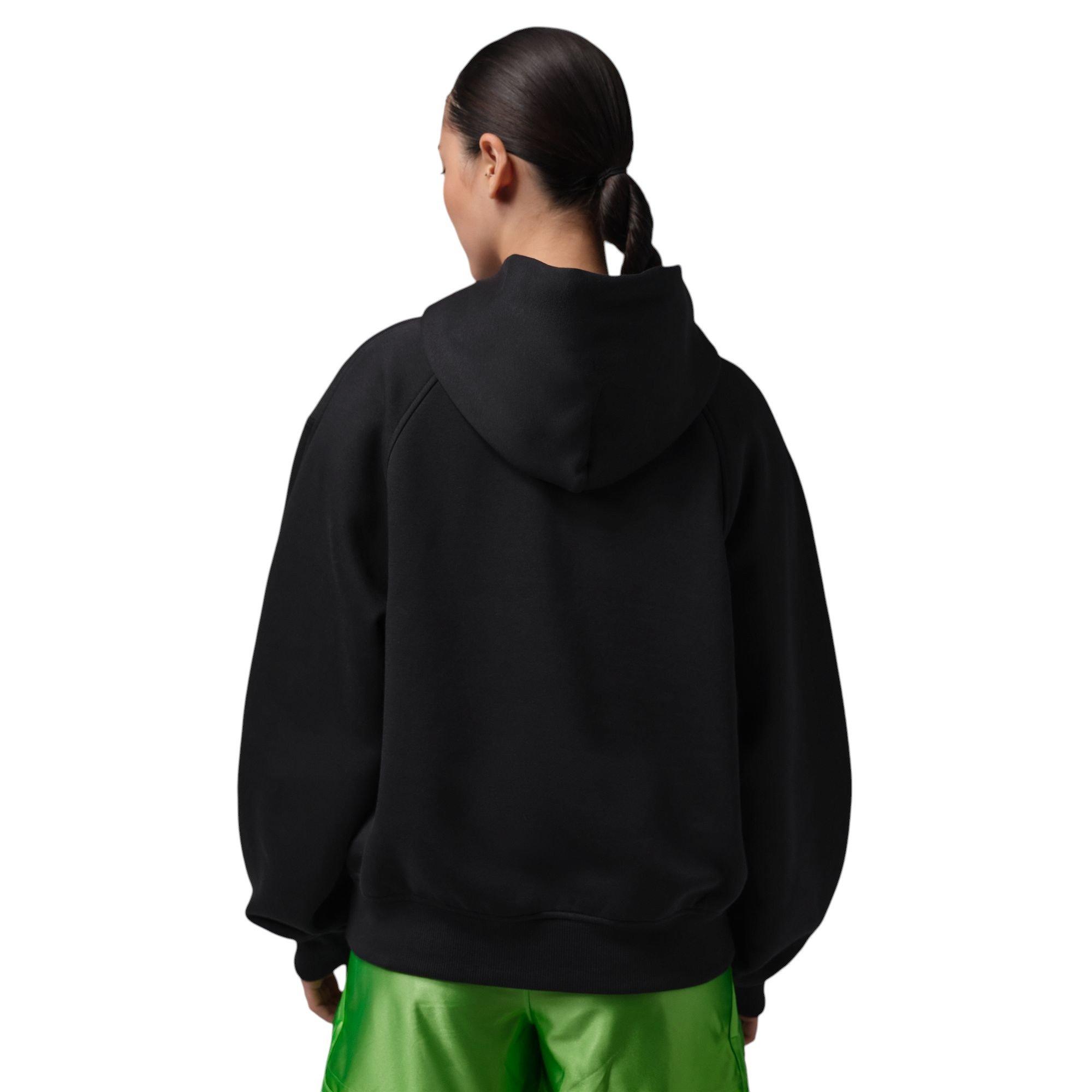 Jordan "Space Jam" Women's Fleece Pullover Hoodie - BLACK/WHITE