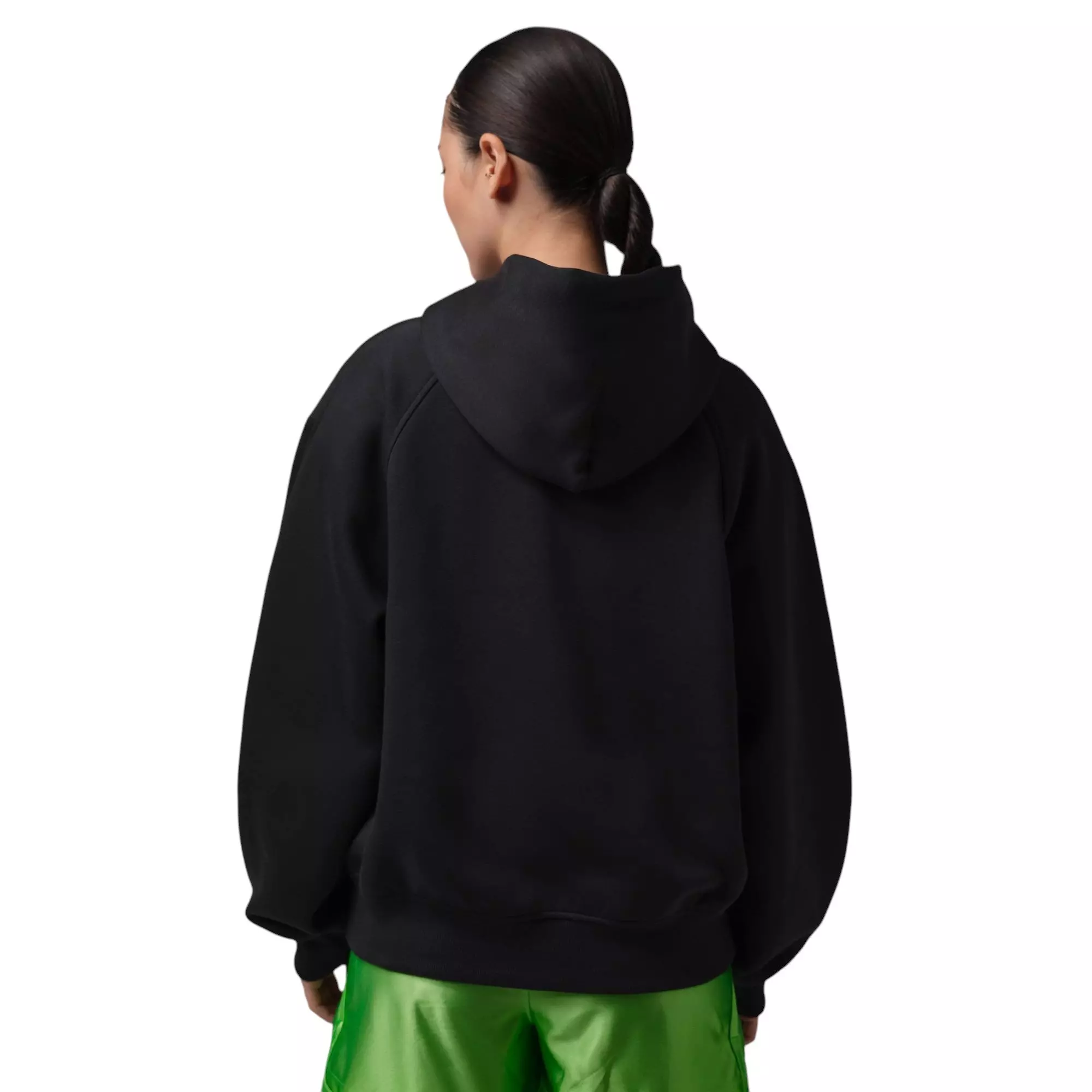 Jordan "Space Jam" Women's Fleece Pullover Hoodie - BLACK/WHITE