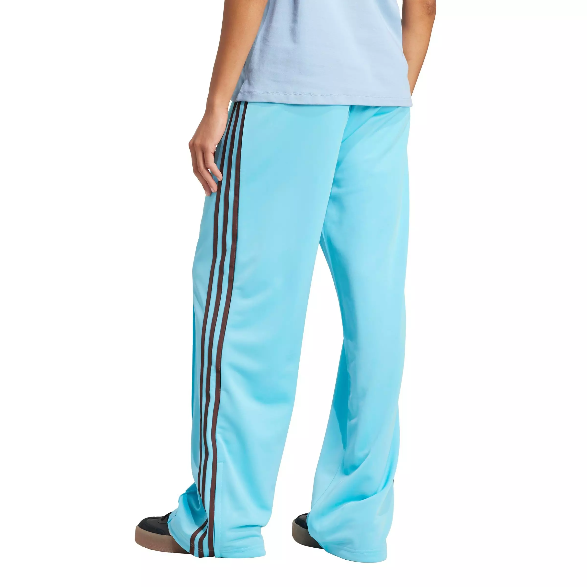 adidas Originals Women's Adicolor Classic Firebird Loose Track Tracksuit Bottoms -Blue/Orange - BLUE/ORANGE