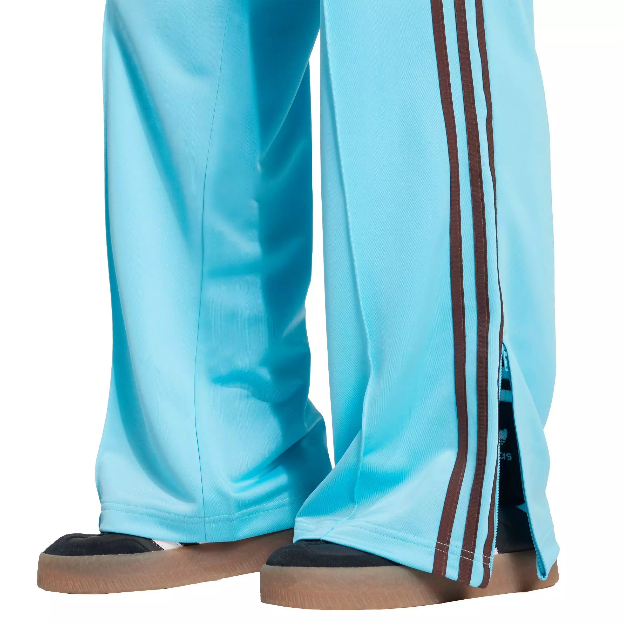 adidas Originals Women's Adicolor Classic Firebird Loose Track Tracksuit Bottoms -Blue/Orange - BLUE/ORANGE
